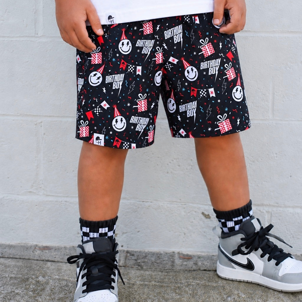 Birthday Boy Hybrid Walk Shorts