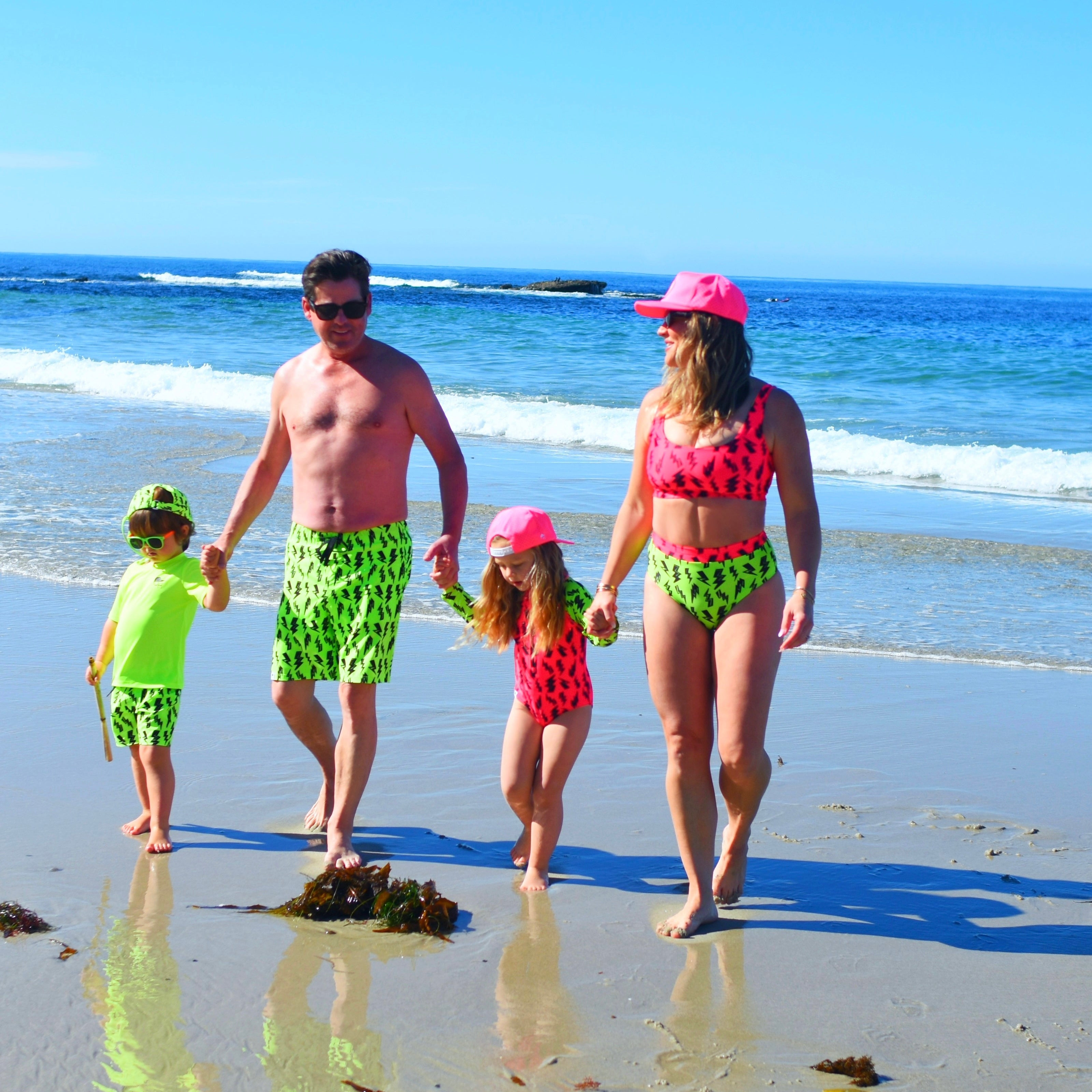 Women’s Reversible Bolt 2-piece Swim Suit