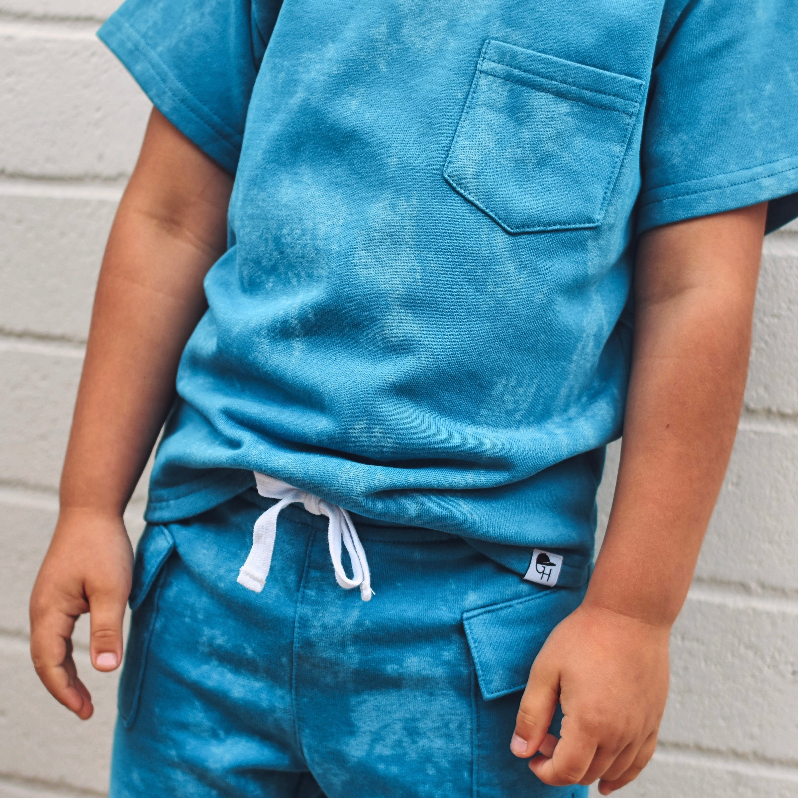 Acid Wash Pocket Tee