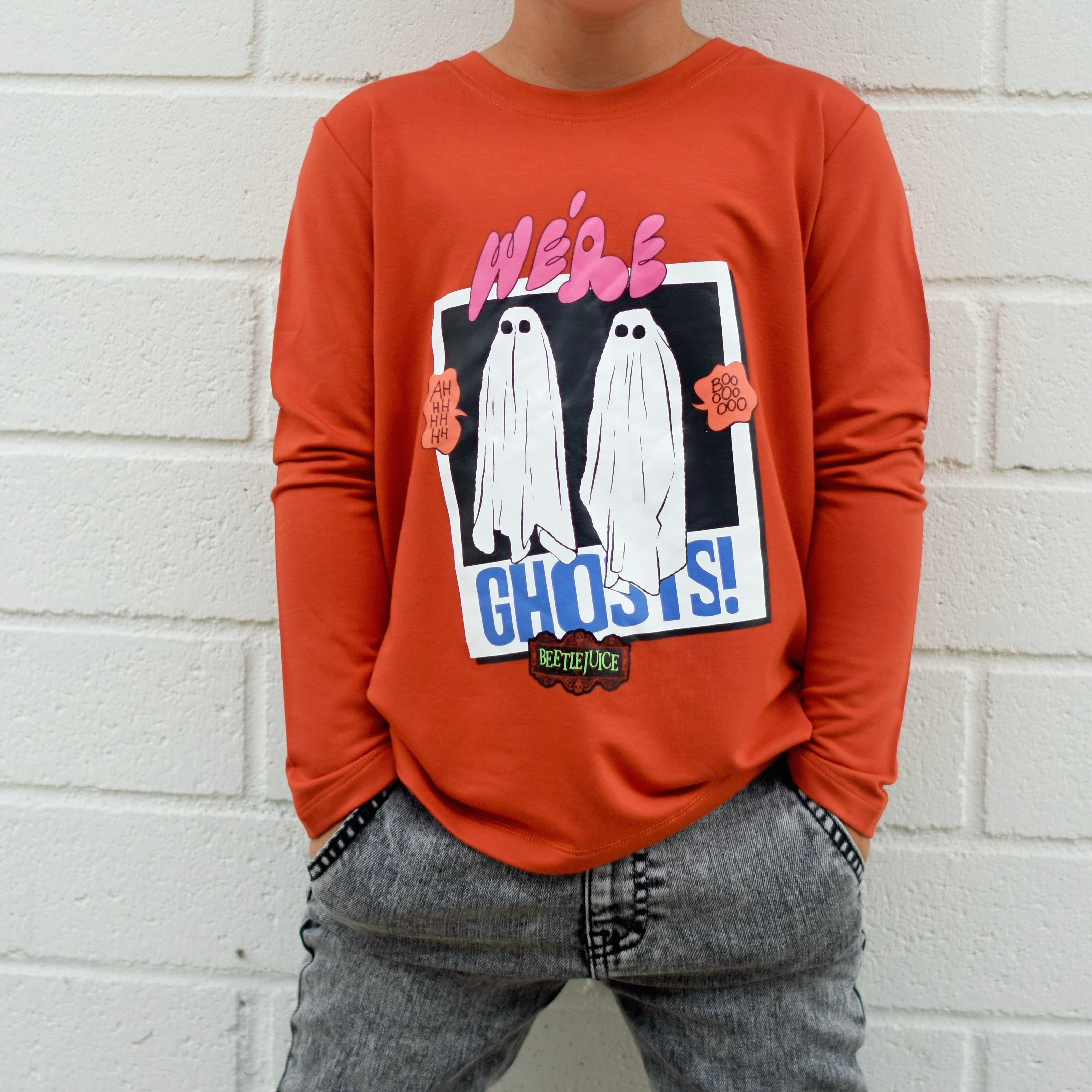 We’re Ghosts Long Sleeve Bamboo Tee