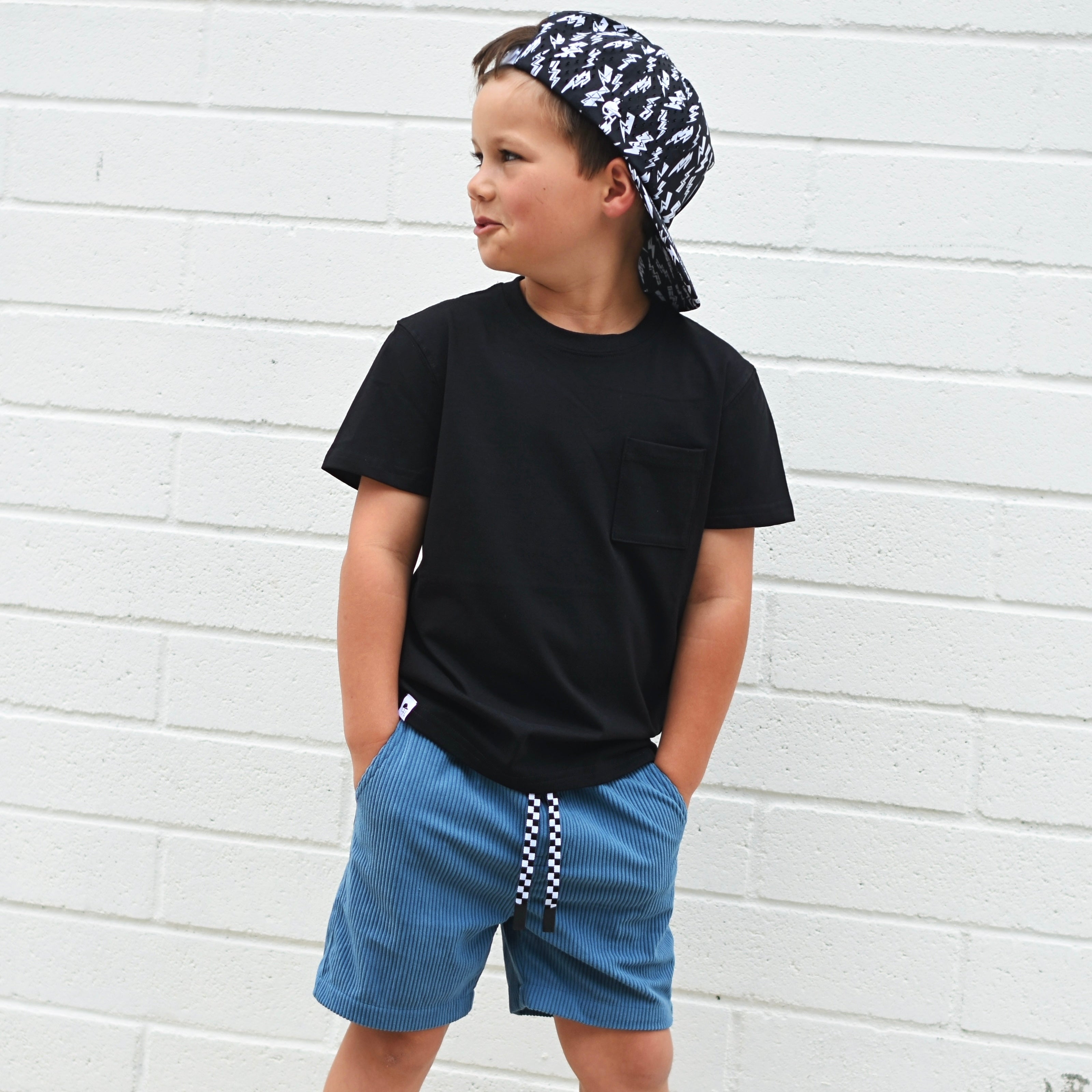 Relaxed Corduroy Short