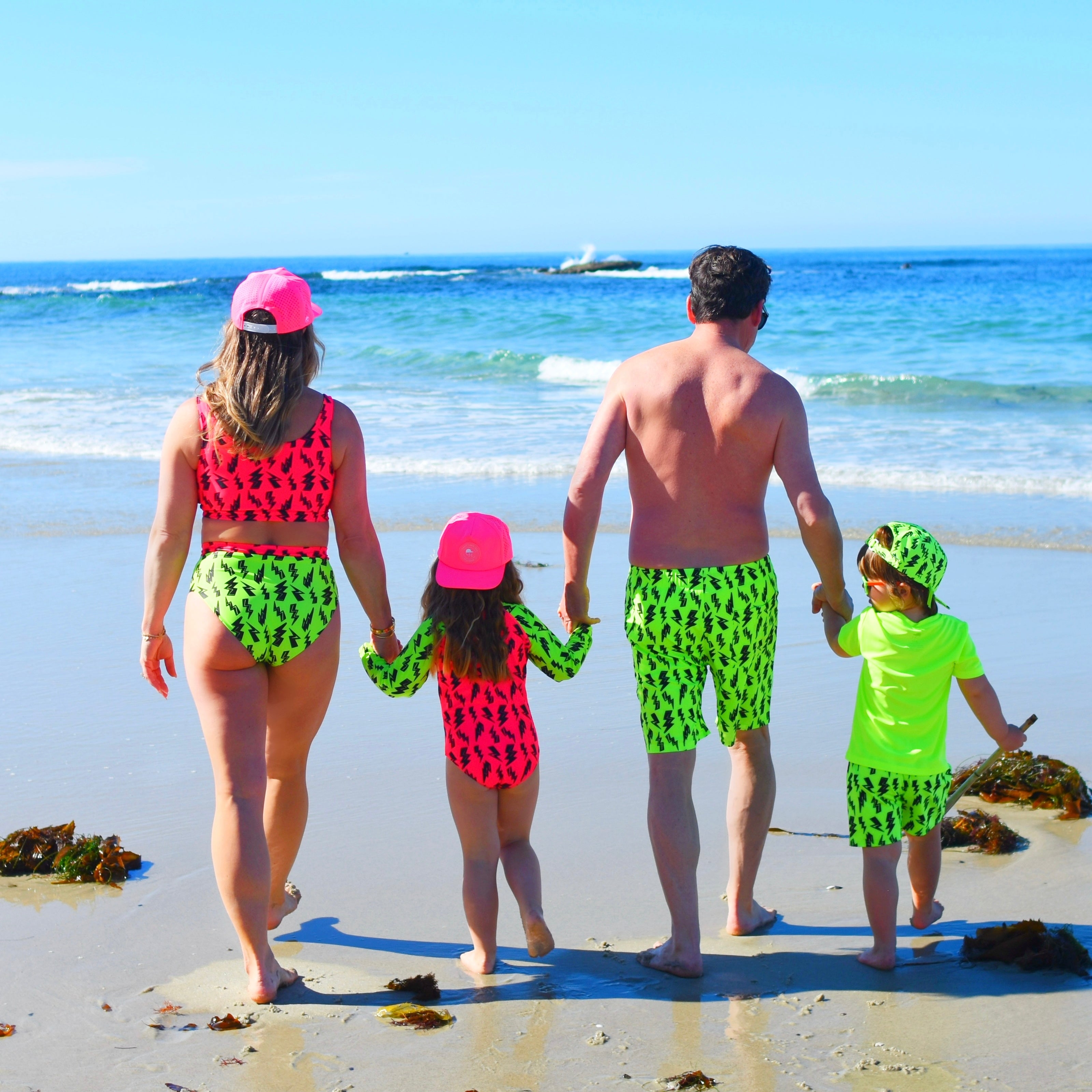 Women’s Reversible Bolt 2-piece Swim Suit