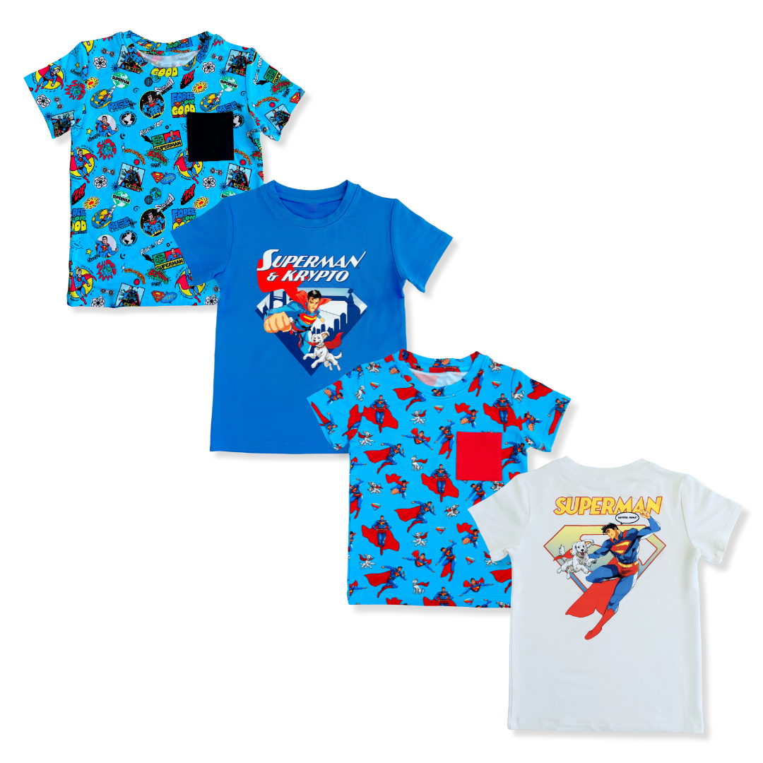 Superman Bamboo Tees