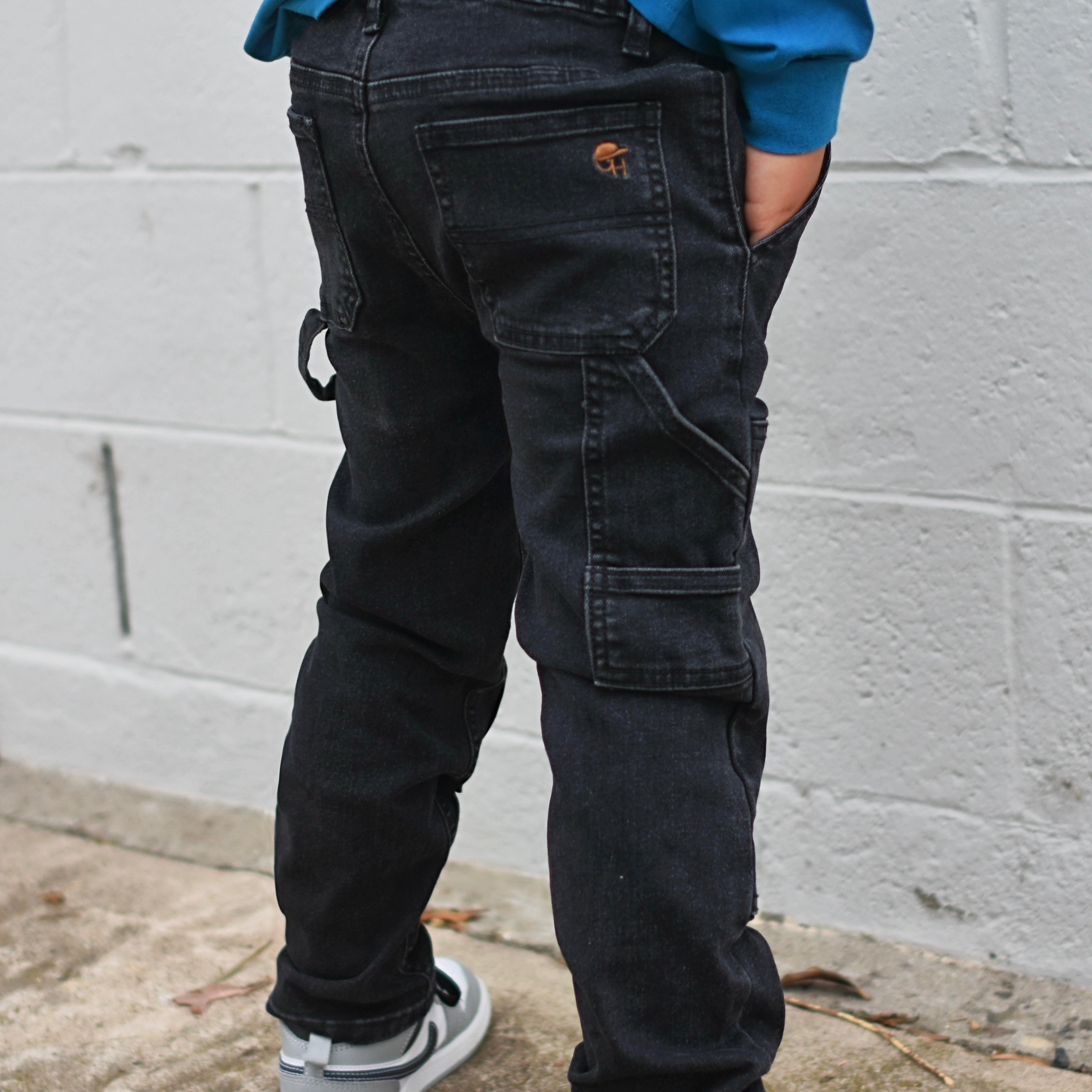 Black Carpenter Denim Jeans