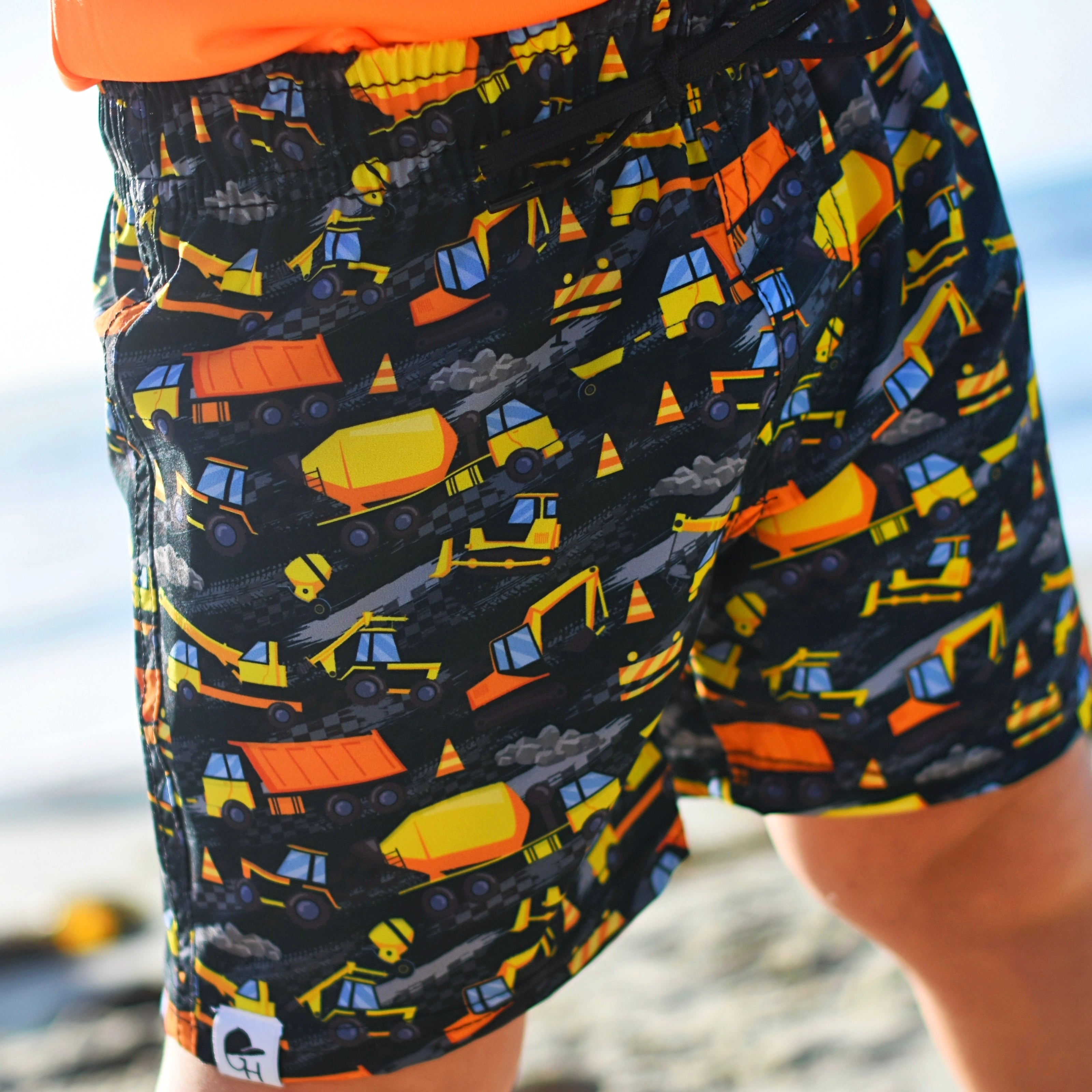Construction Hybrid Swim Shorts