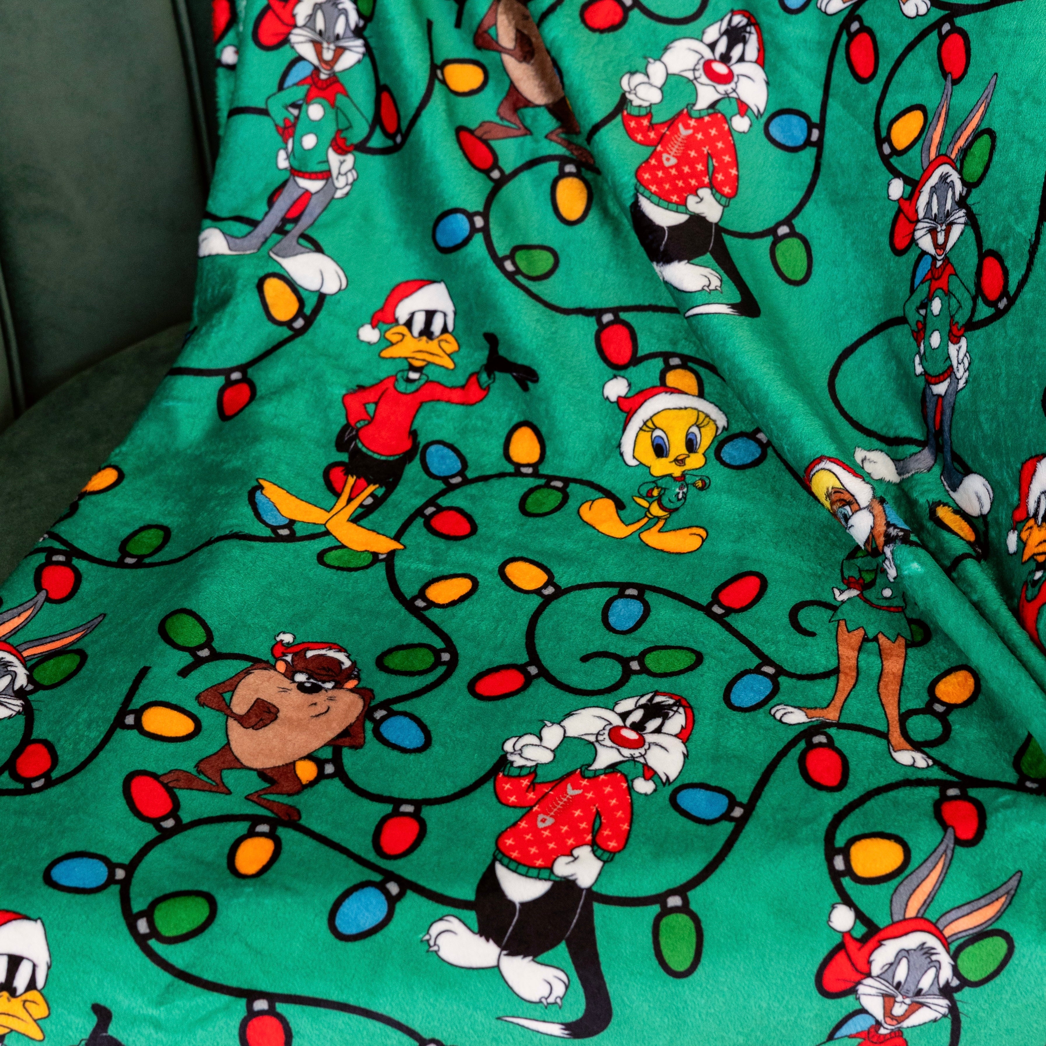 Warner Bros Holiday Blanket