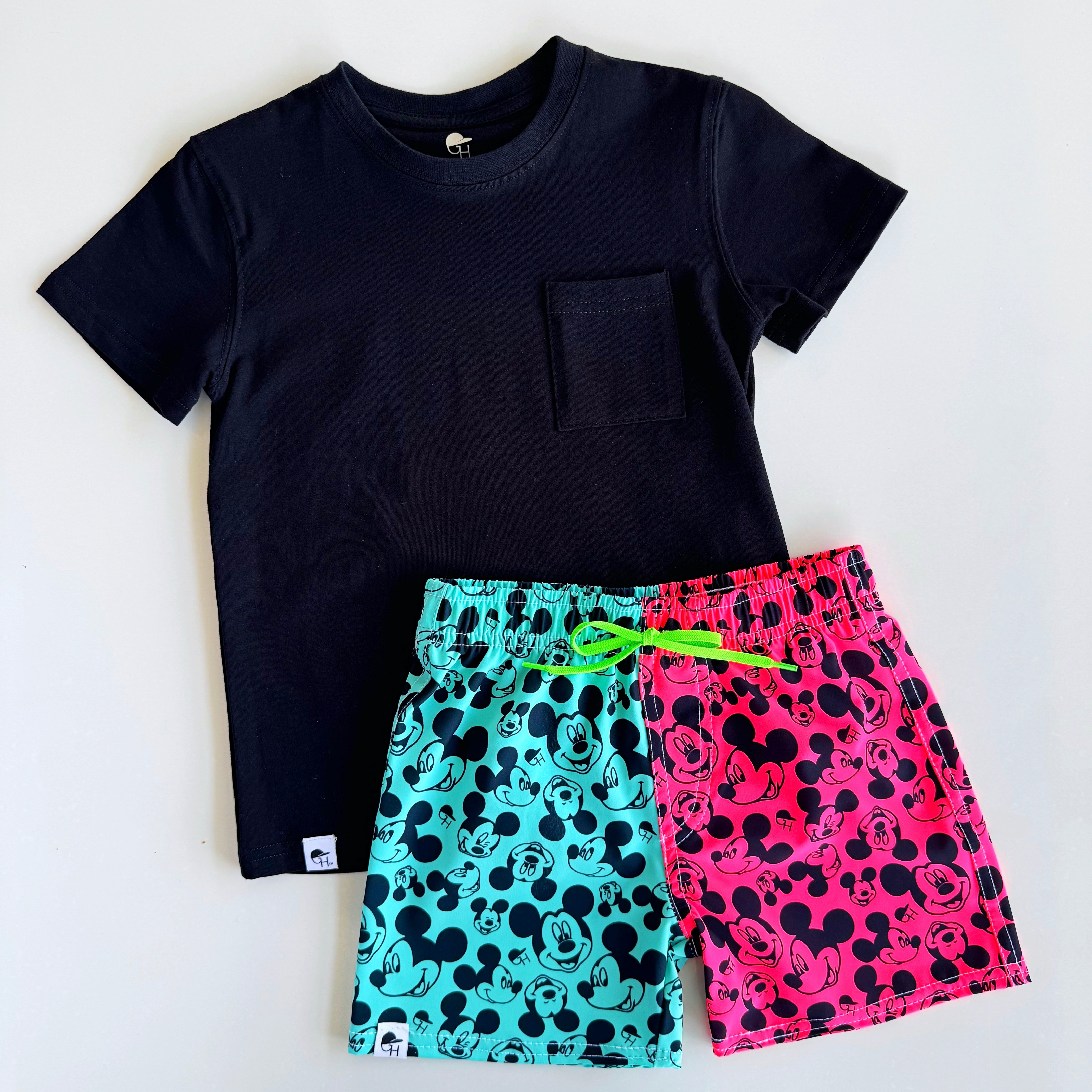 Mouse Neon Spotfast™ Hybrid Swim Shorts