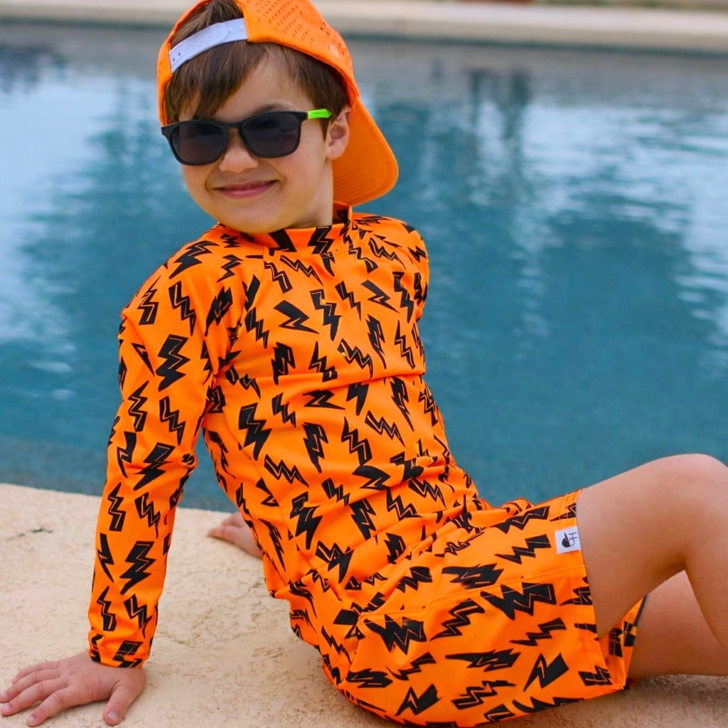 Neon Bolts Spotfast™ Rash Guard