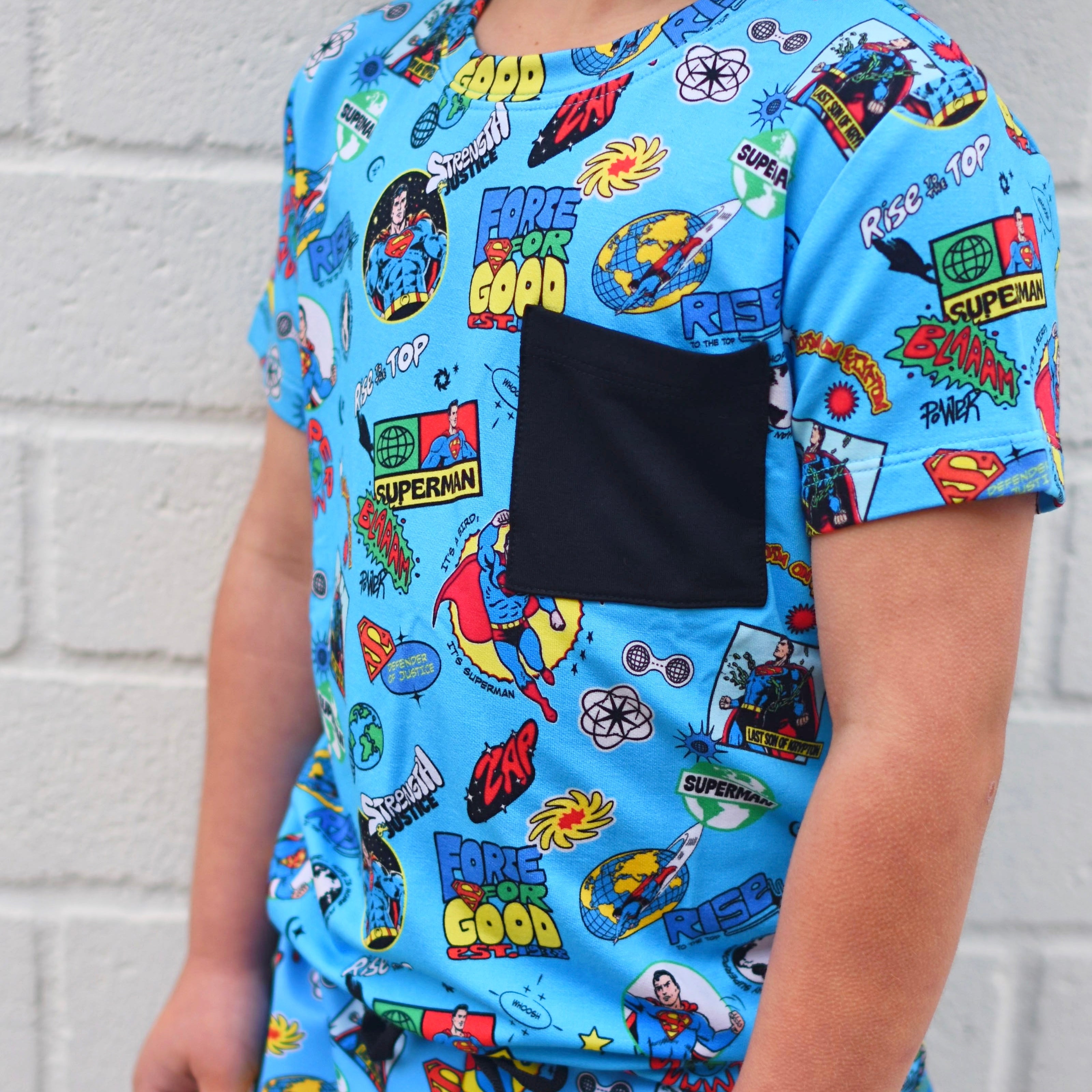 Superman Bamboo Tees