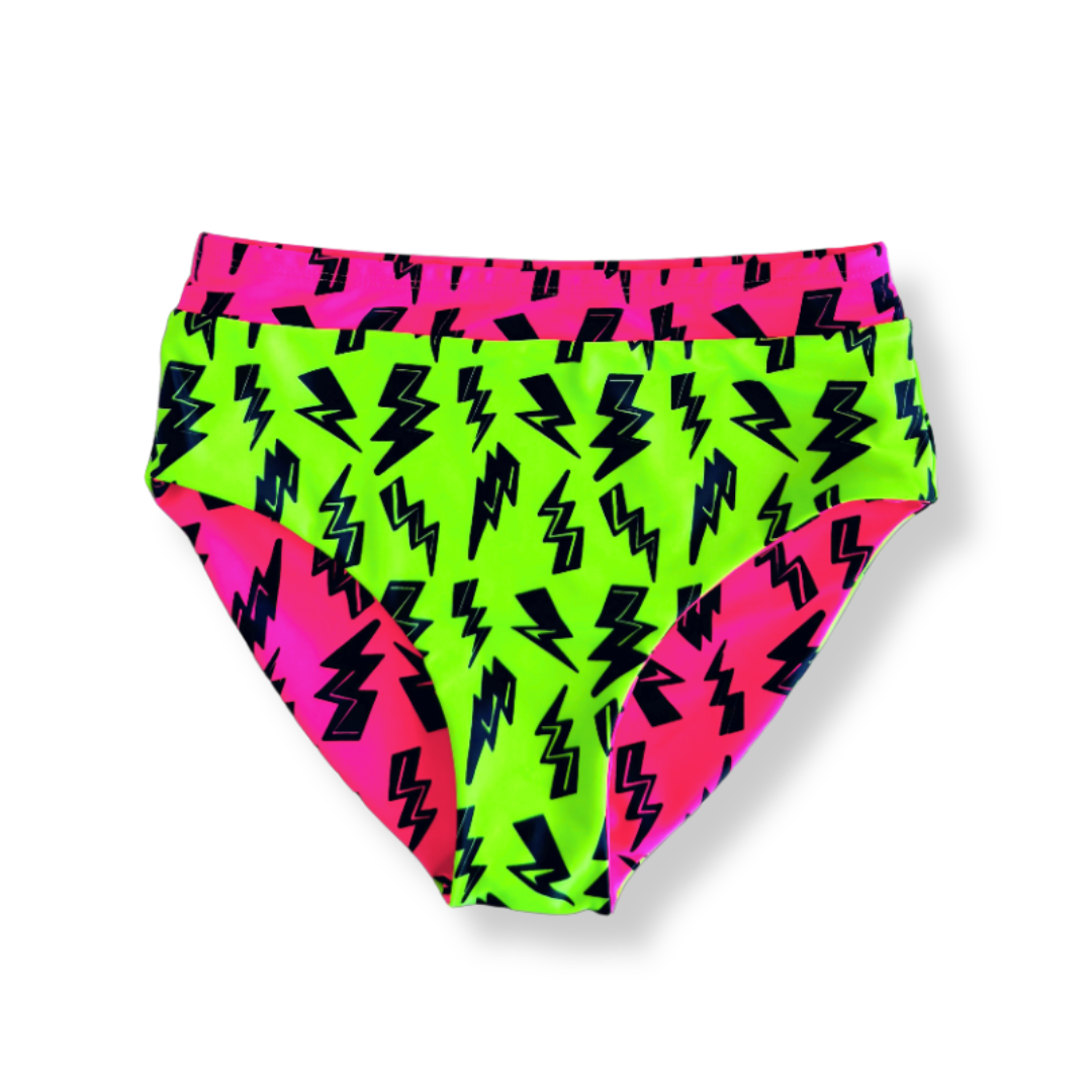 Women’s Reversible Bolt 2-piece Swim Suit