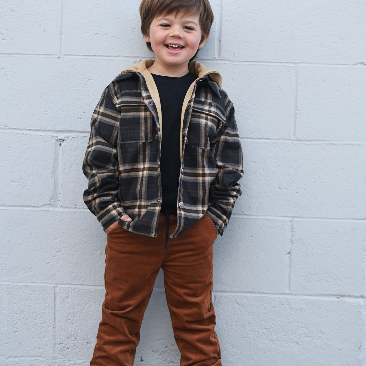 Hooded Lined Flannel