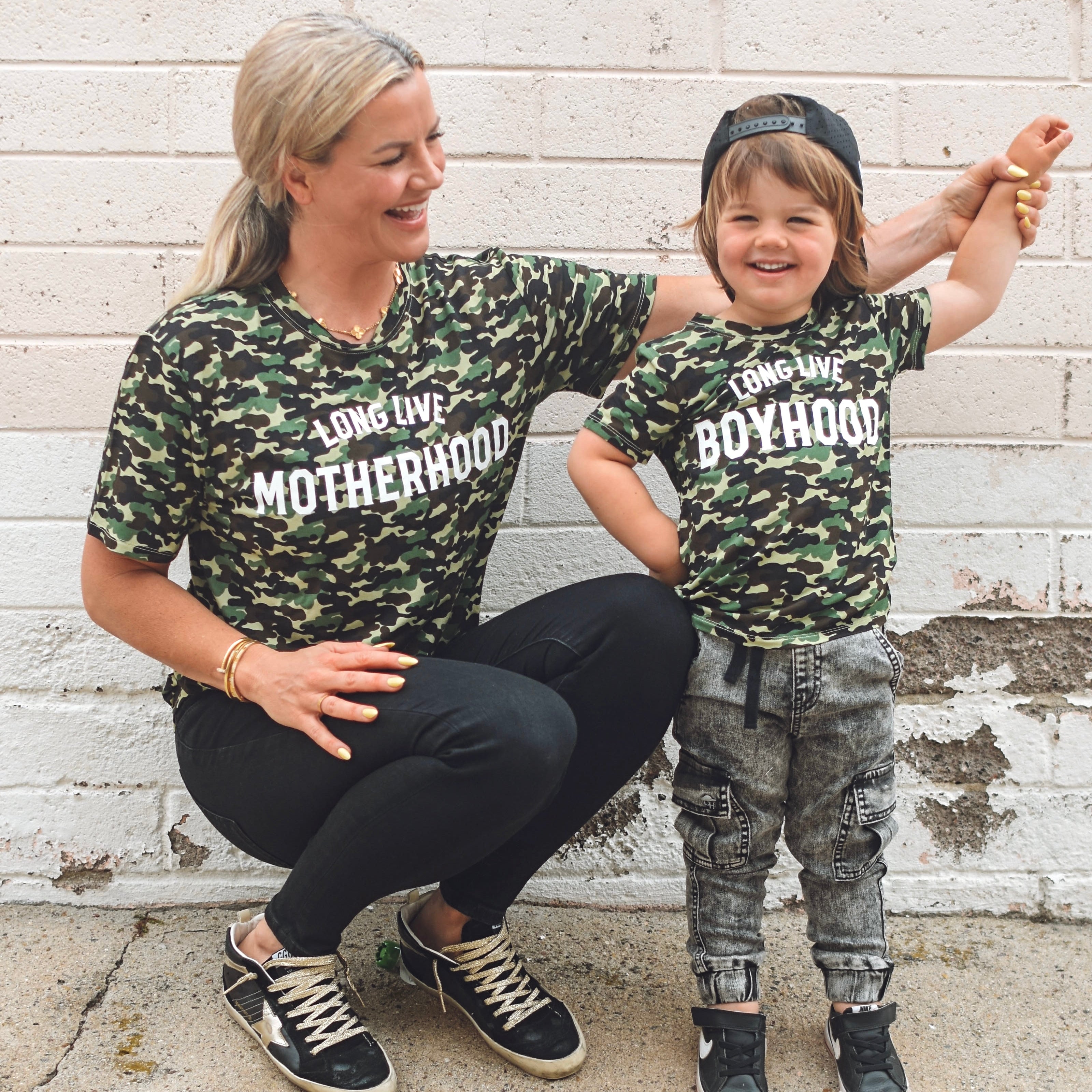 Adult Camo Motherhood Bamboo Pocket Tee