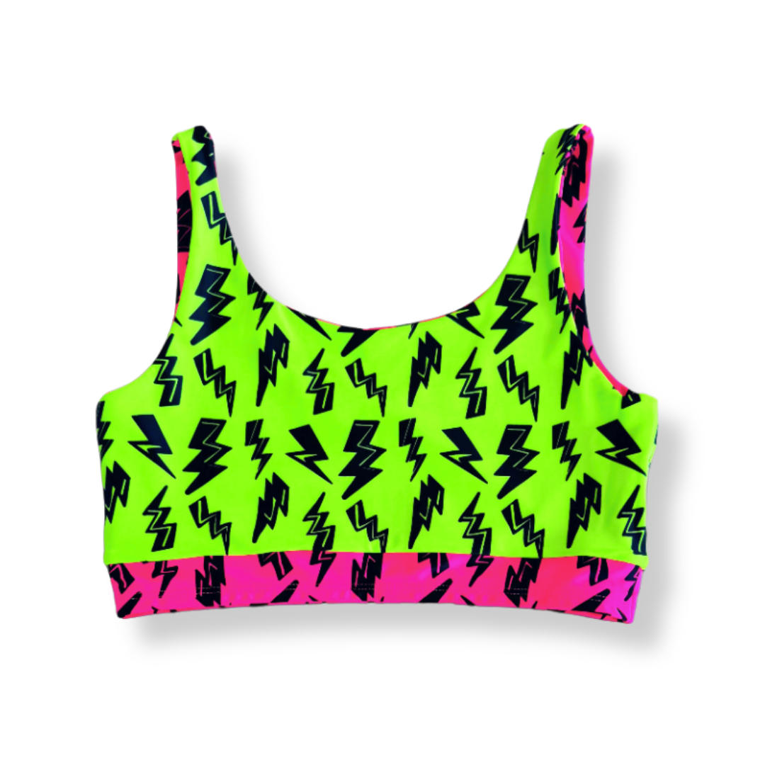 Women’s Reversible Bolt 2-piece Swim Suit