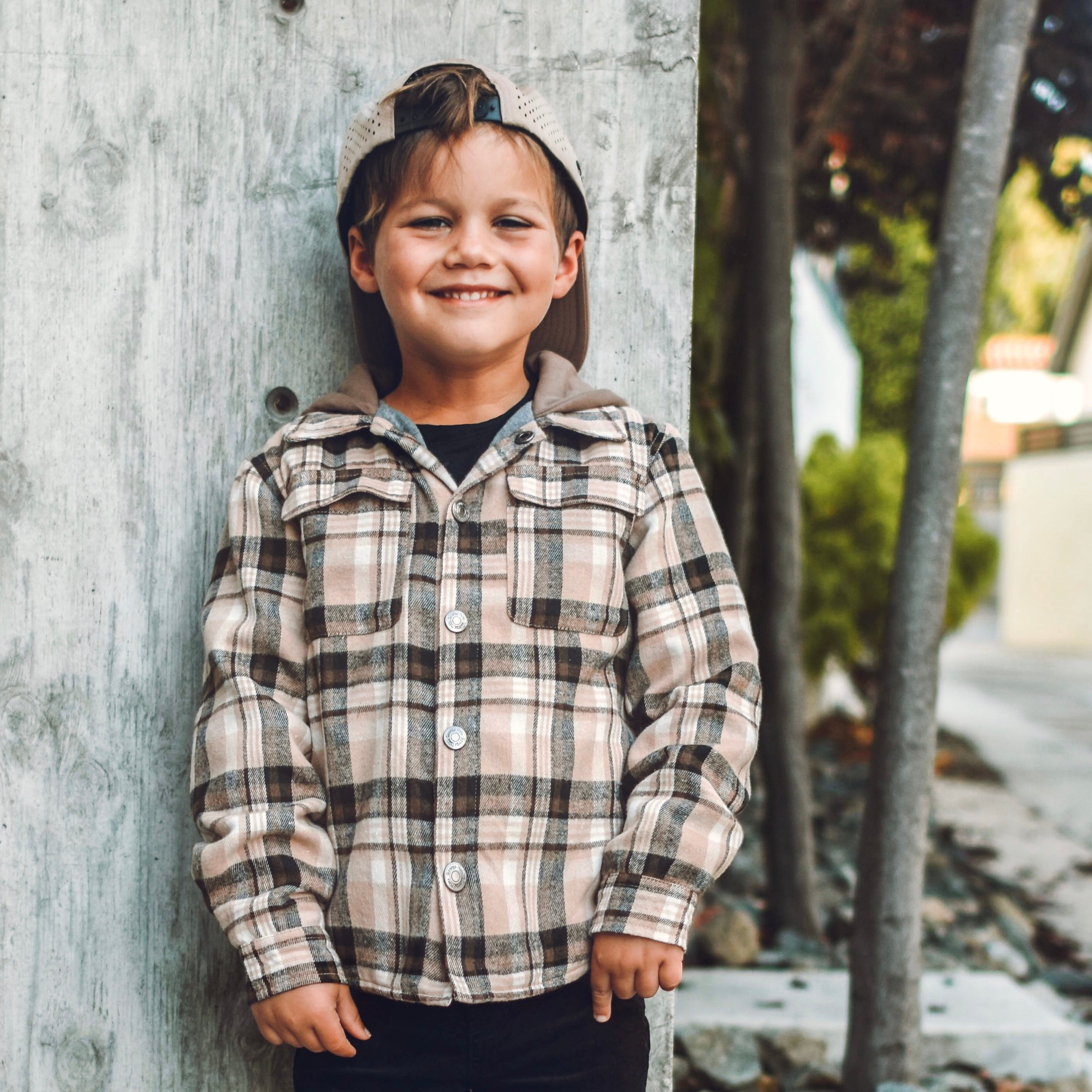 Hooded Double Lined Flannel