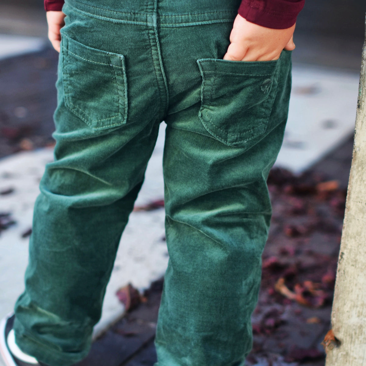 Straight Corduroy Pants
