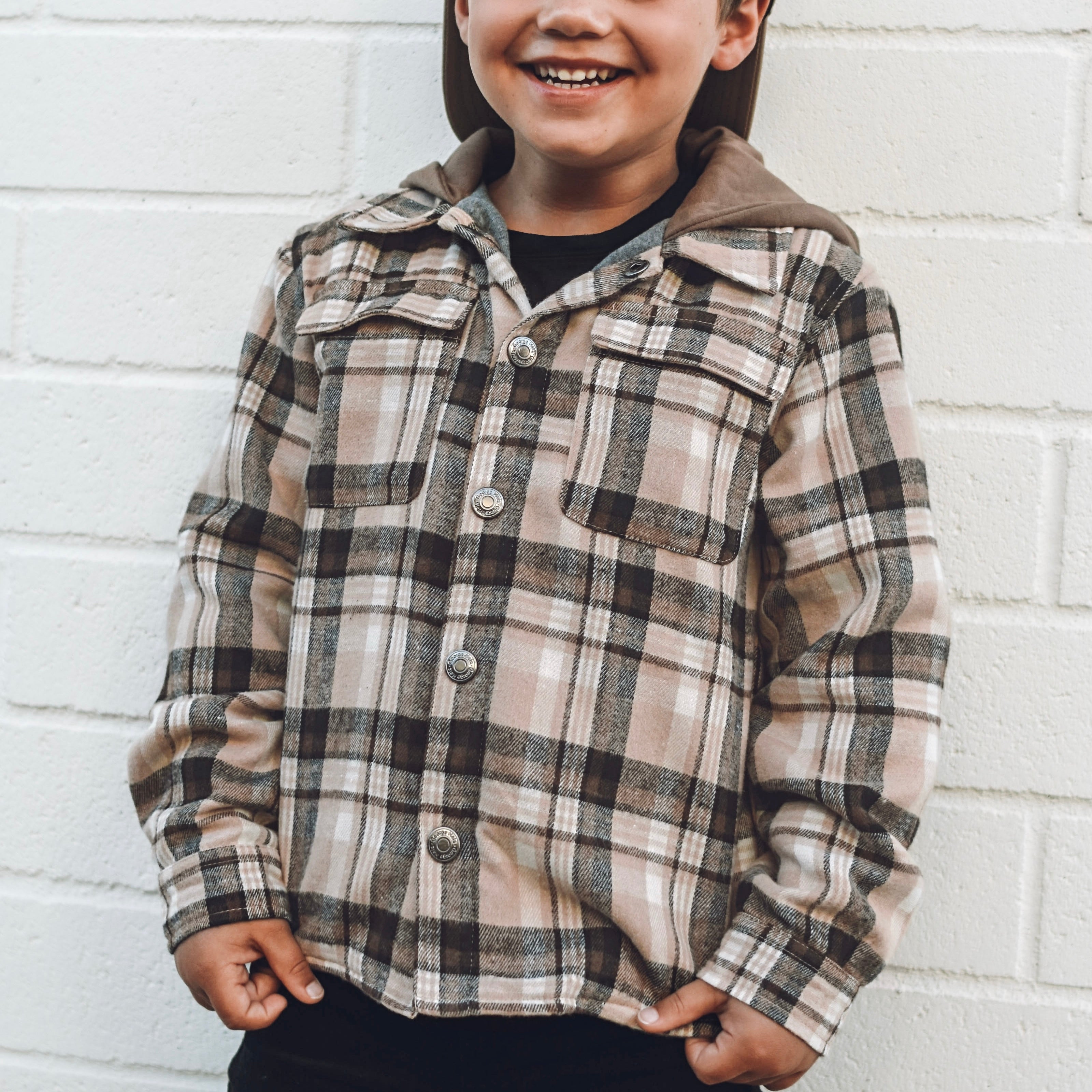 Hooded Double Lined Flannel