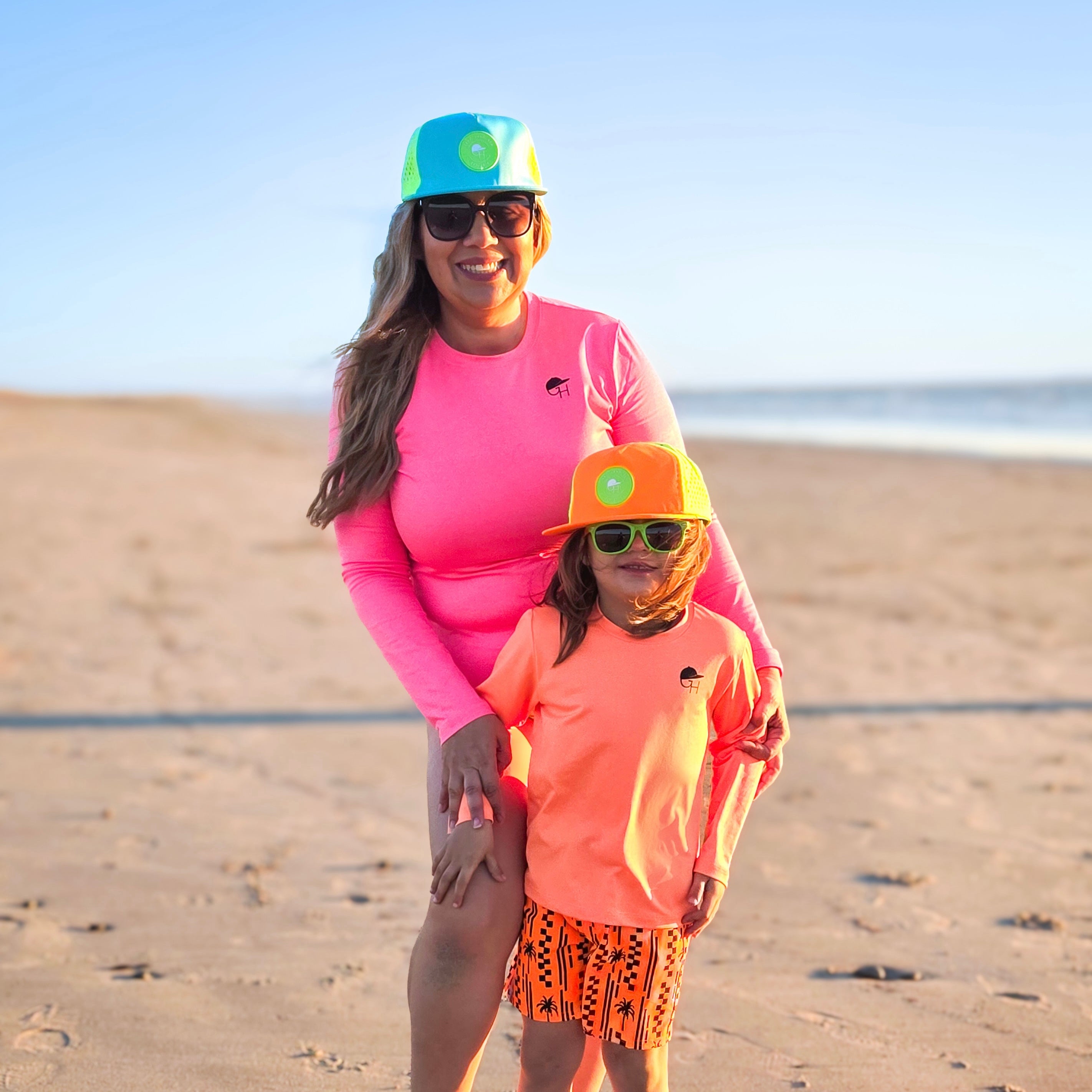 Women’s Neon Spotfast™ Sun Protection LS Swim Shirt