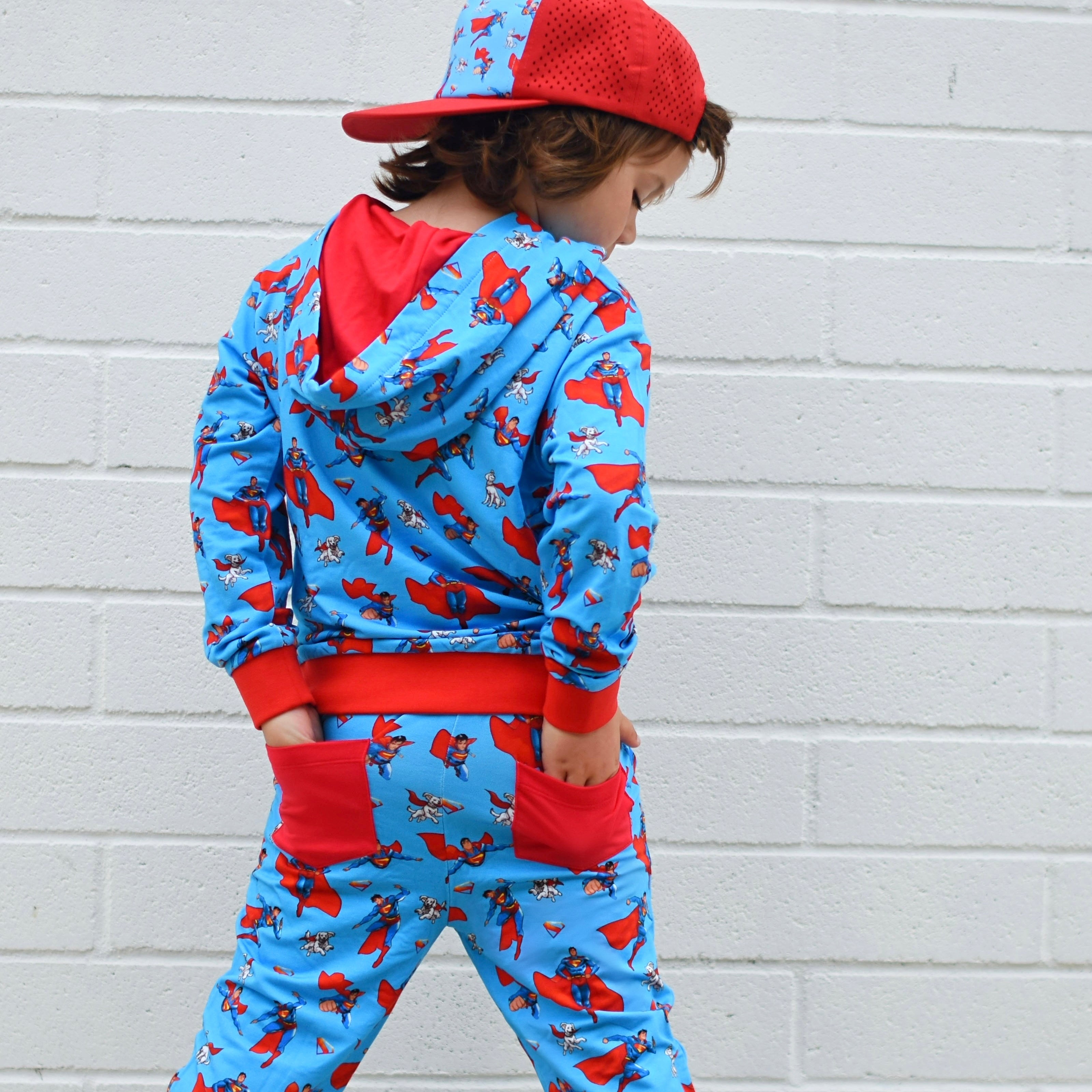 Superman Bamboo Hoodie Jogger