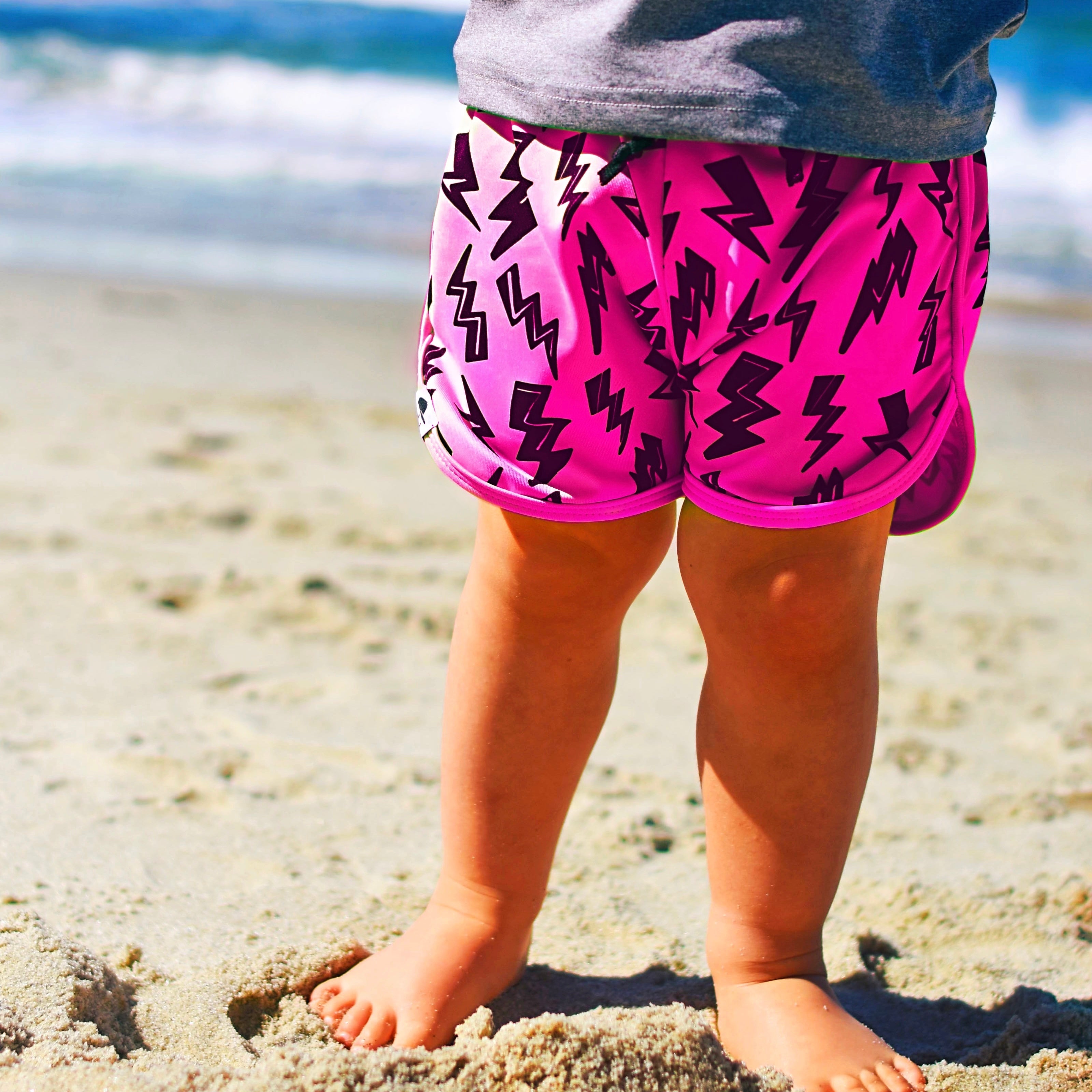 Neon Spotfast™ Bolt Track Swim Shorts