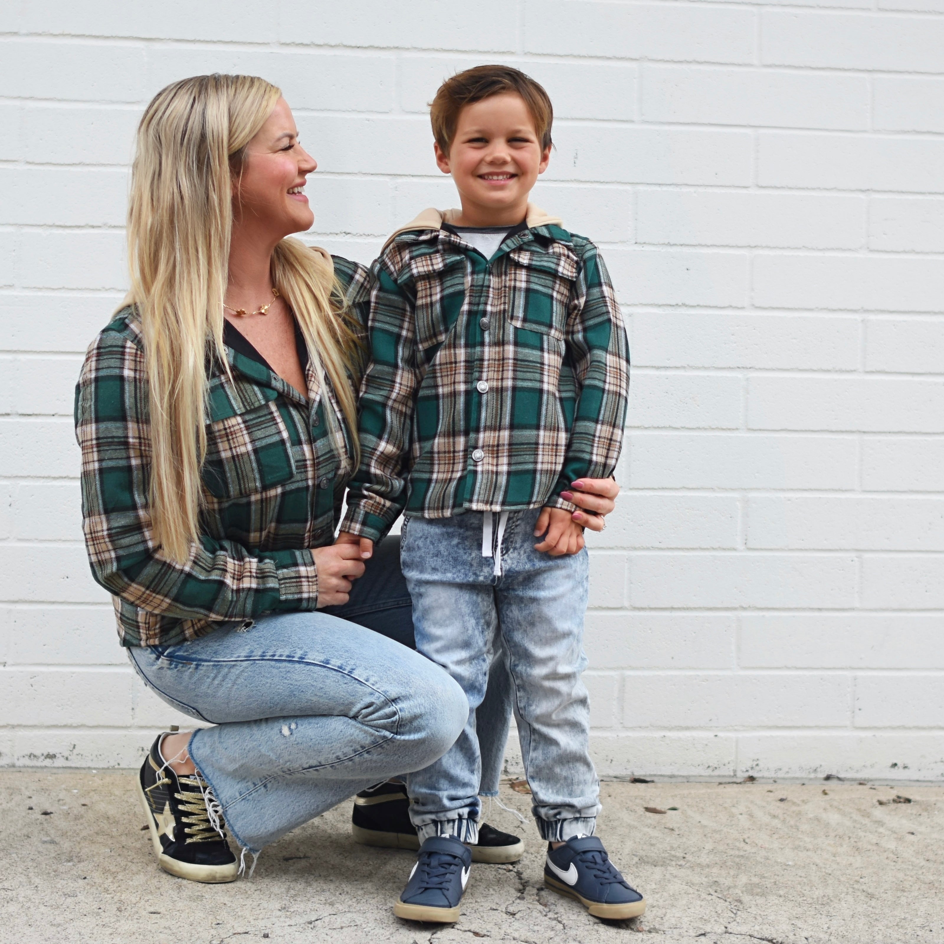 Adult Hooded Double Lined Flannel