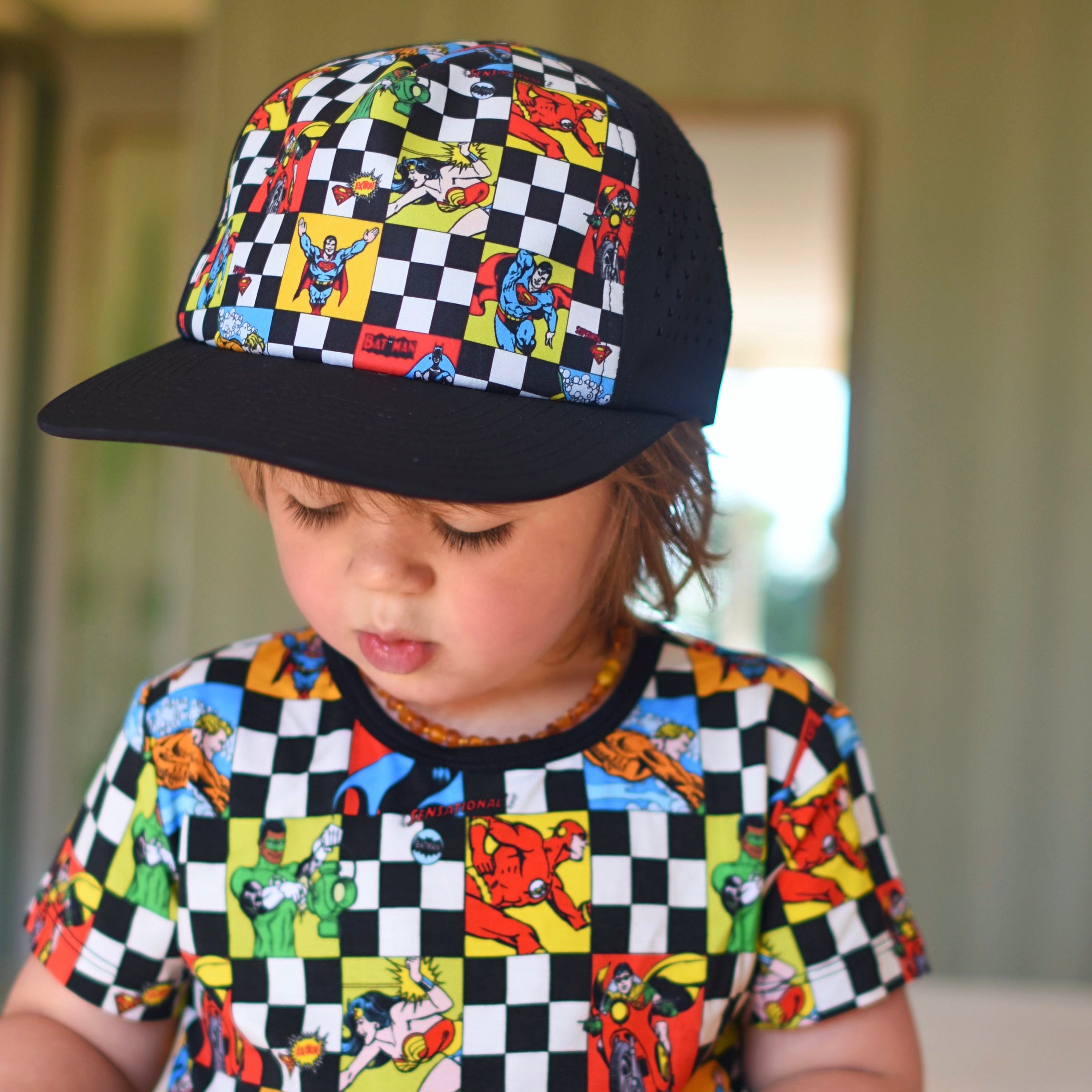 Justice League Check Active Trucker