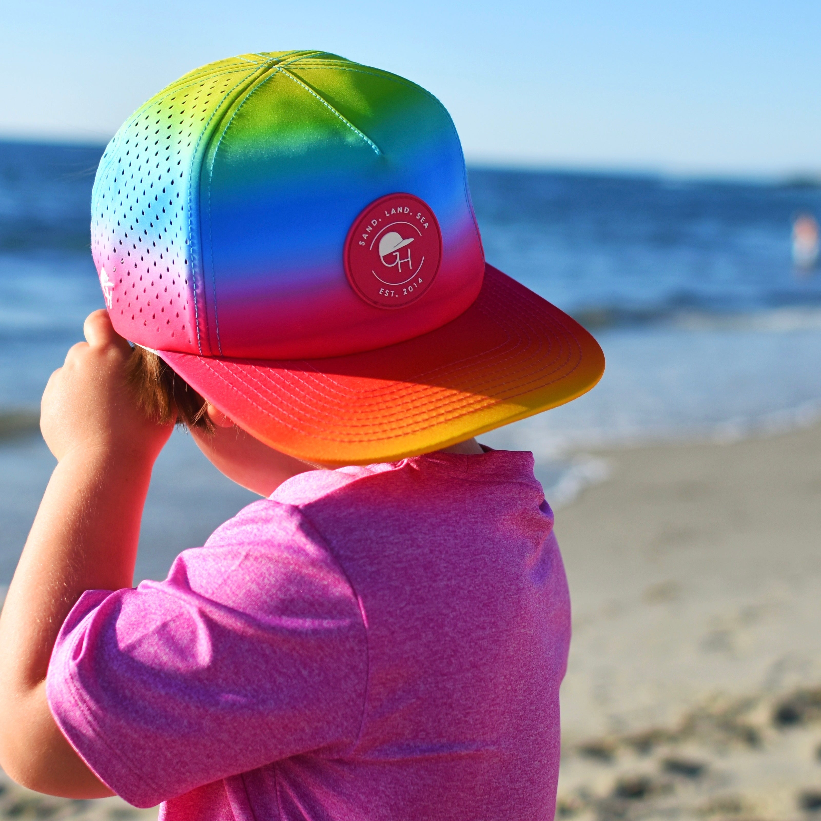 Neon Ombré Spotfast™ Active Trucker