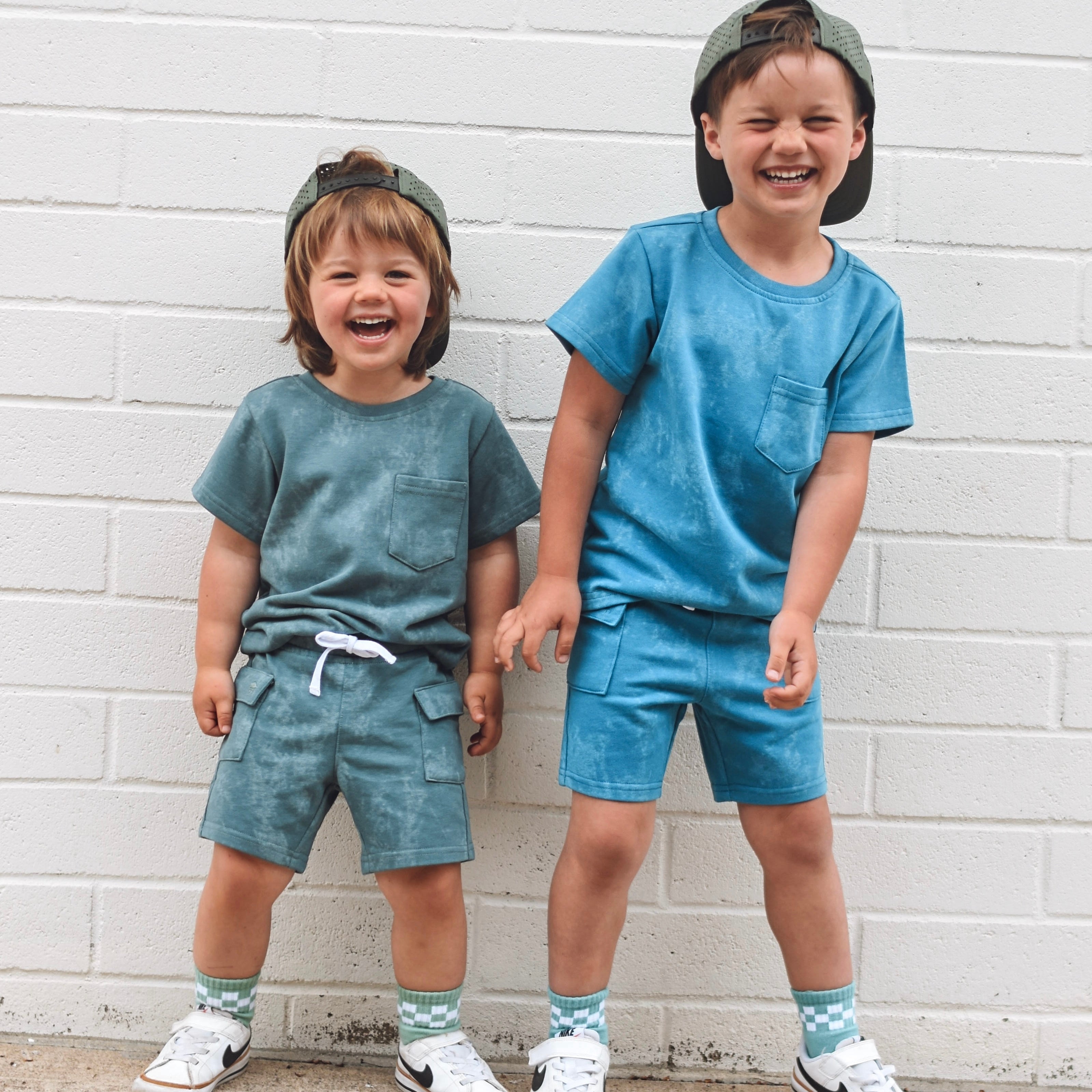 Acid Wash Pocket Tee