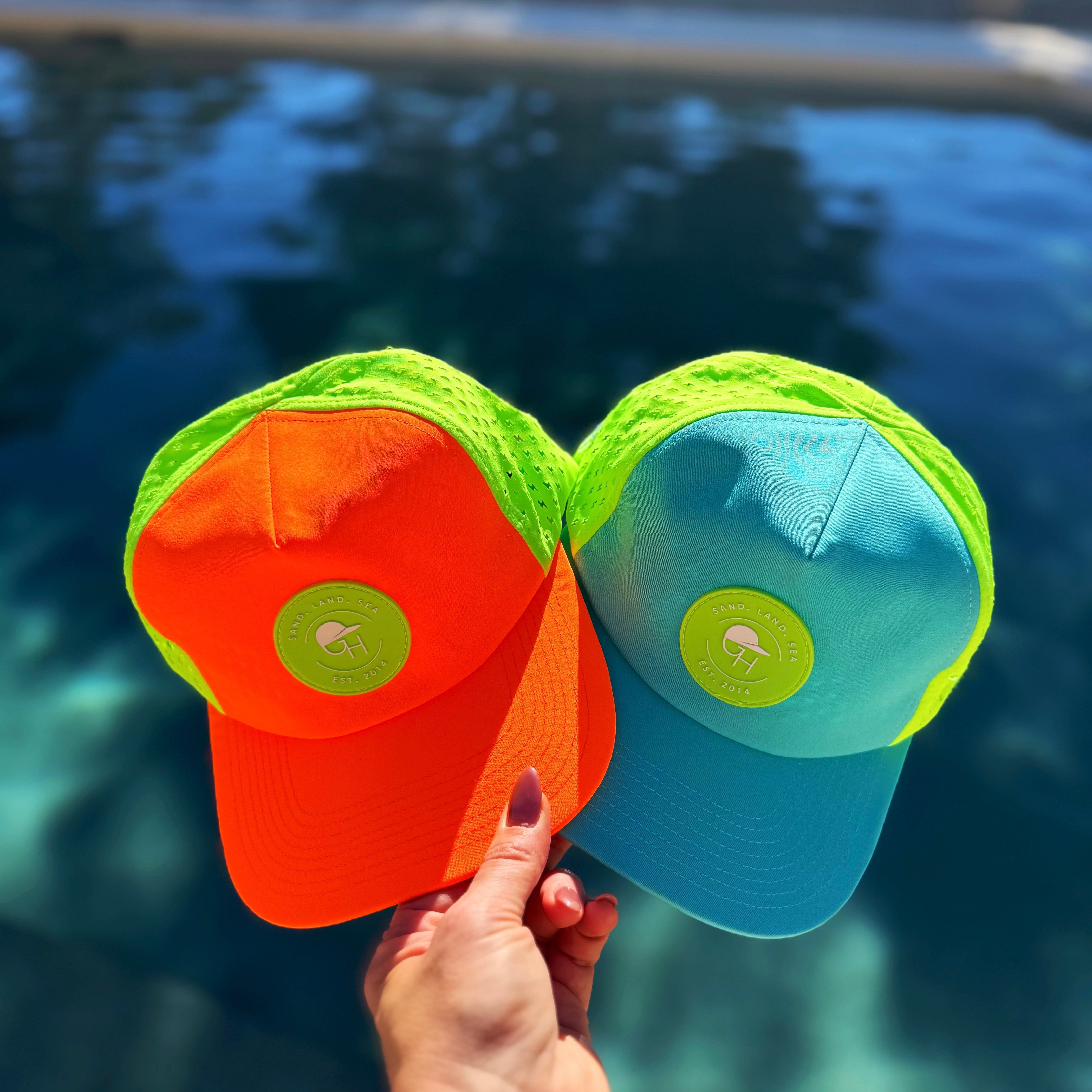 Color Block Neon Spotfast™ Active Trucker