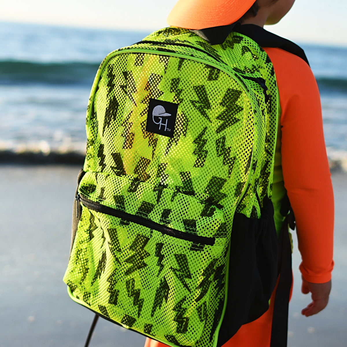 neon green nike mesh backpack Neon Bolt Mesh Backpack | For Summer Adventures