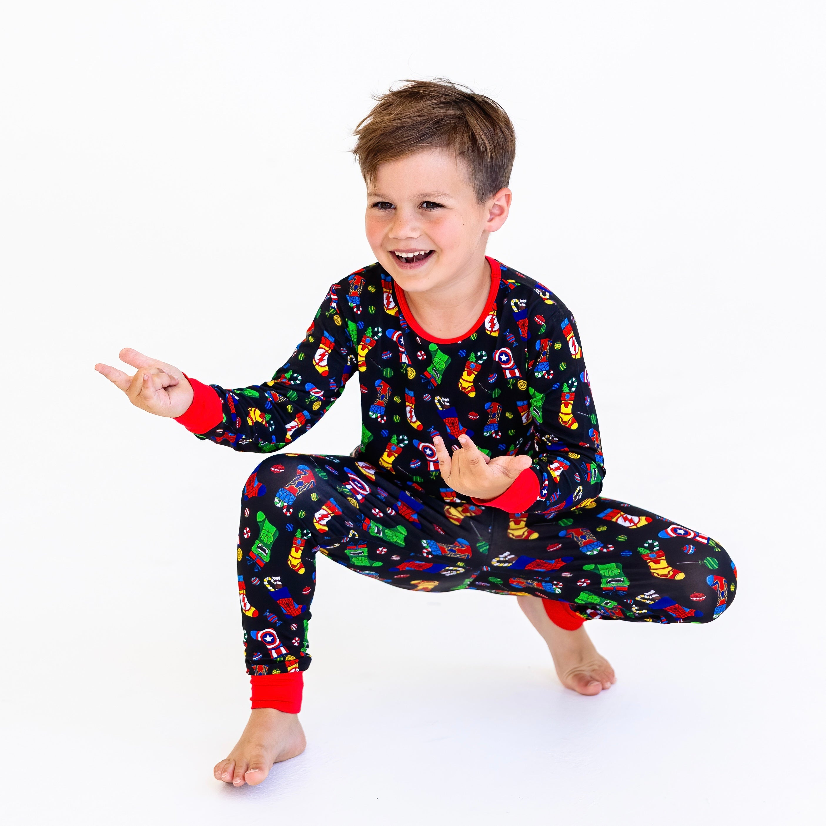 Character Holiday Bamboo Long Sleeve Pajamas
