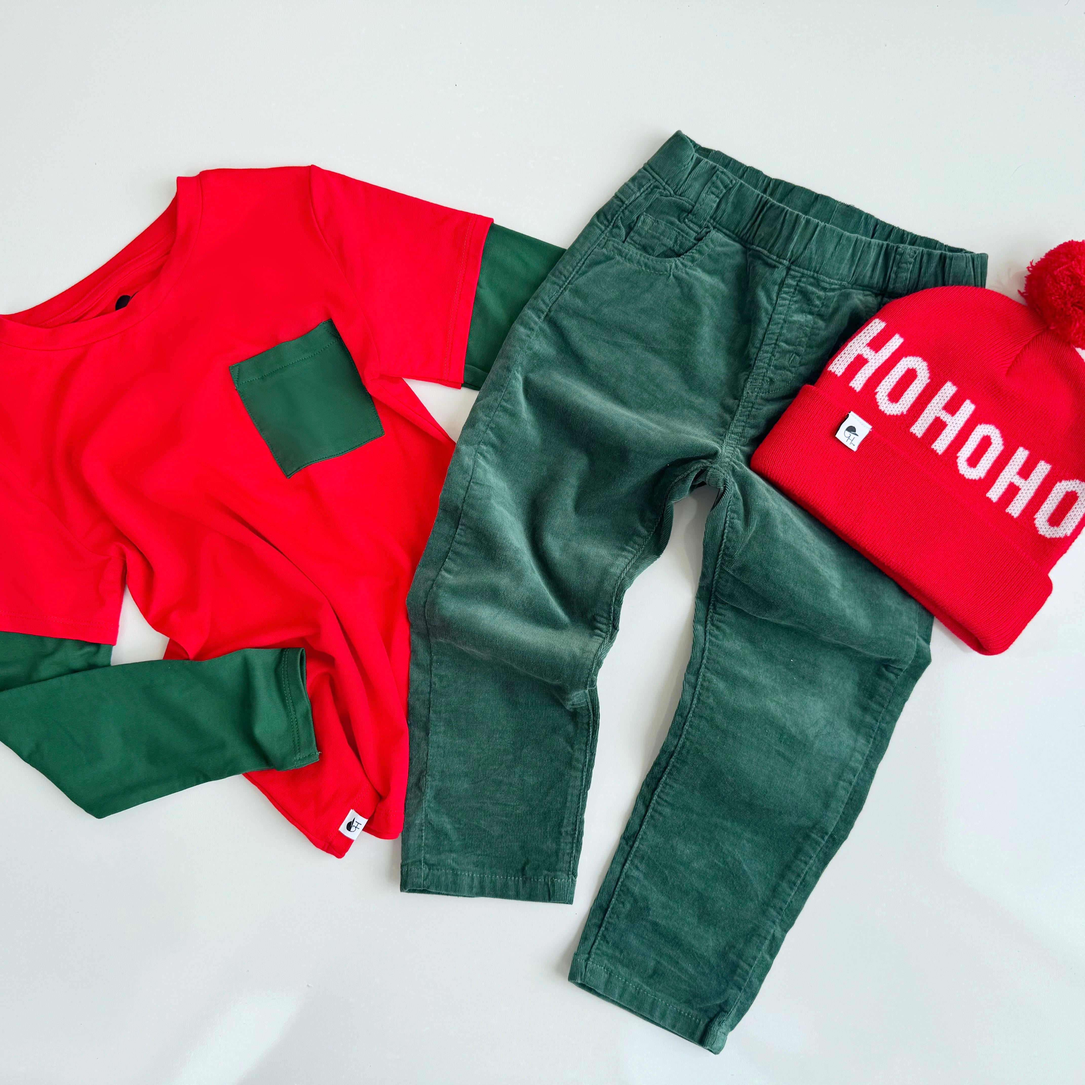 Holiday Bamboo Layered Tee