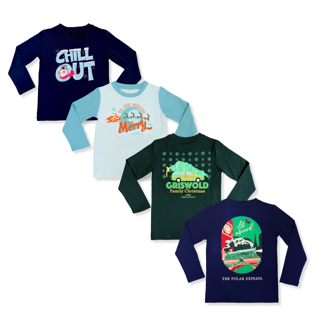 WB Holiday Long Sleeve Bamboo Tee