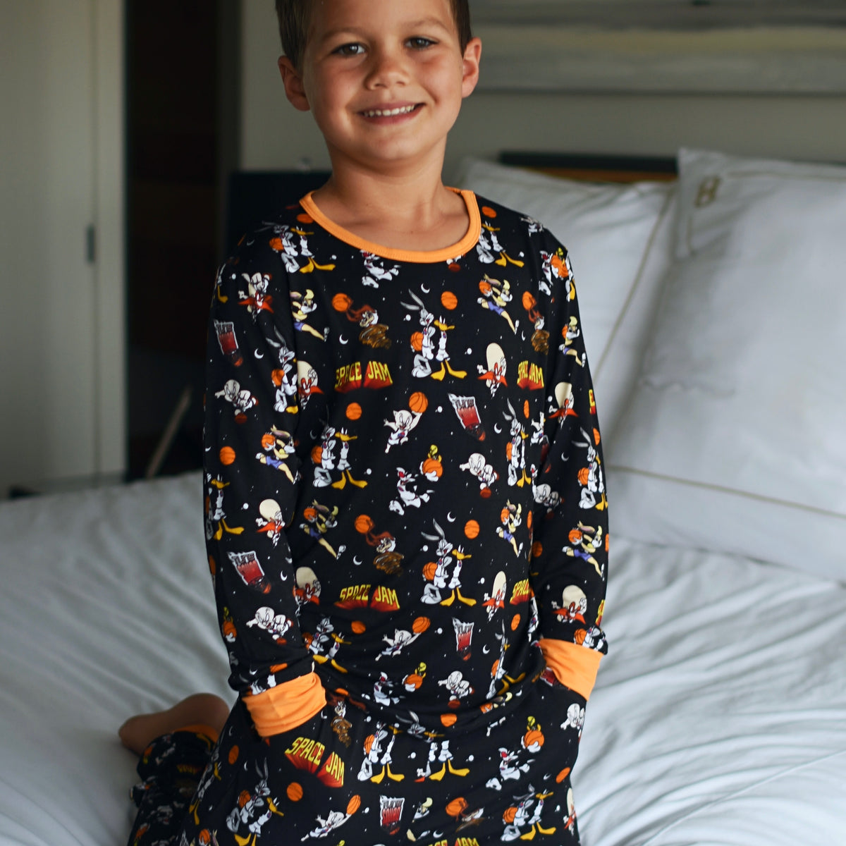 Space Jam Bamboo Jogger Pajamas