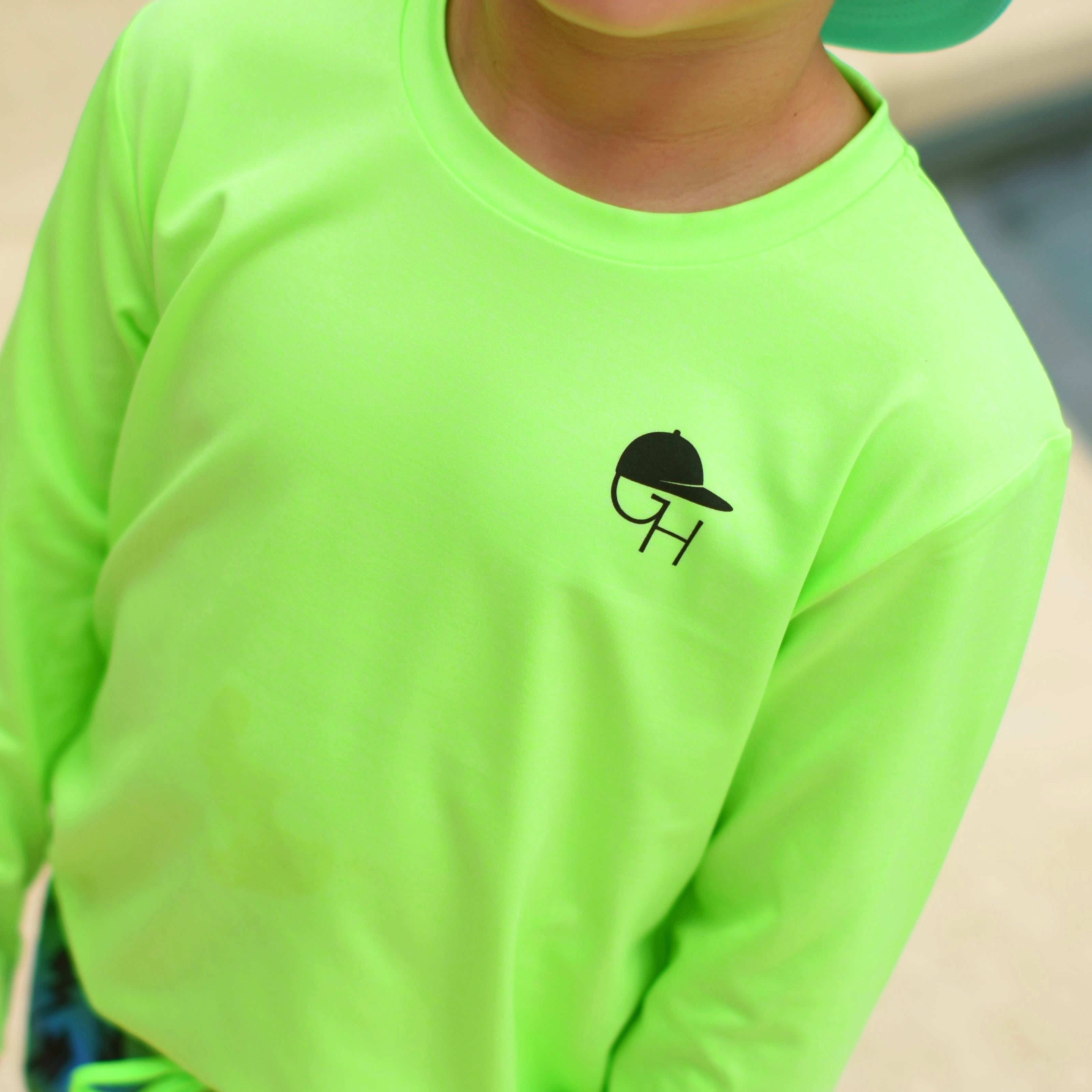 Neon Spotfast™ Sun Protection LS Swim Shirt