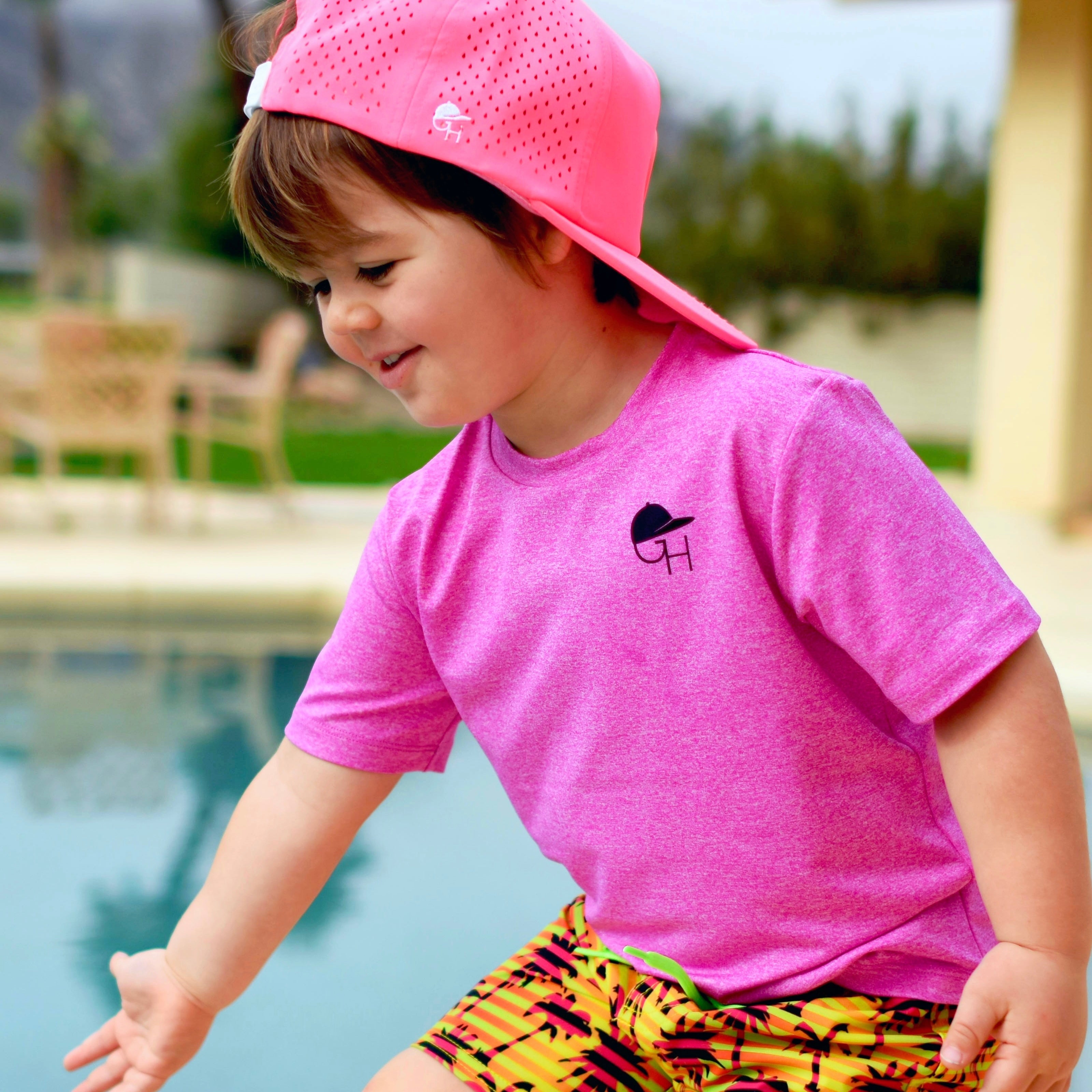 Neon Spotfast™ Sun Protection SS Swim Shirt