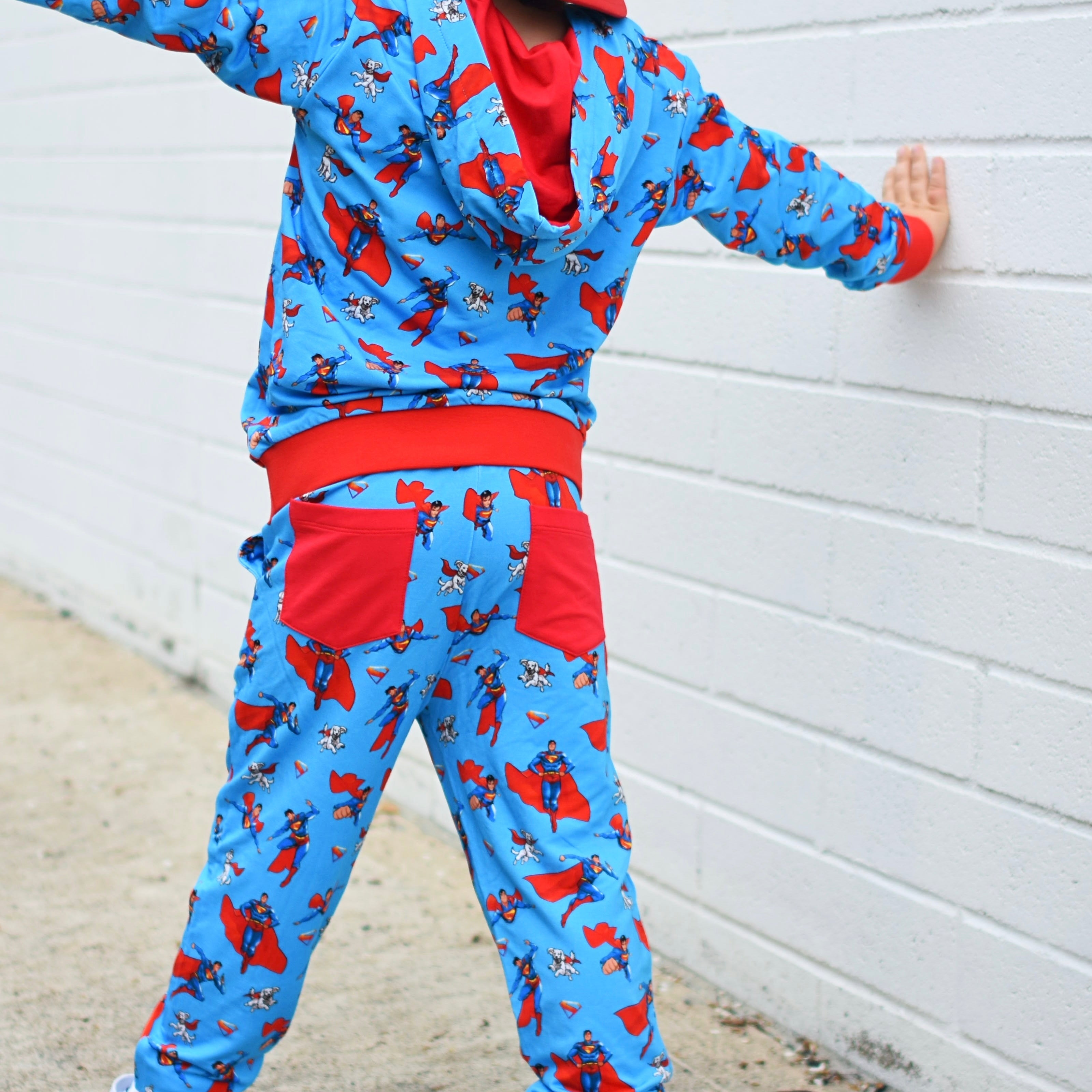 Superman Bamboo Hoodie Jogger