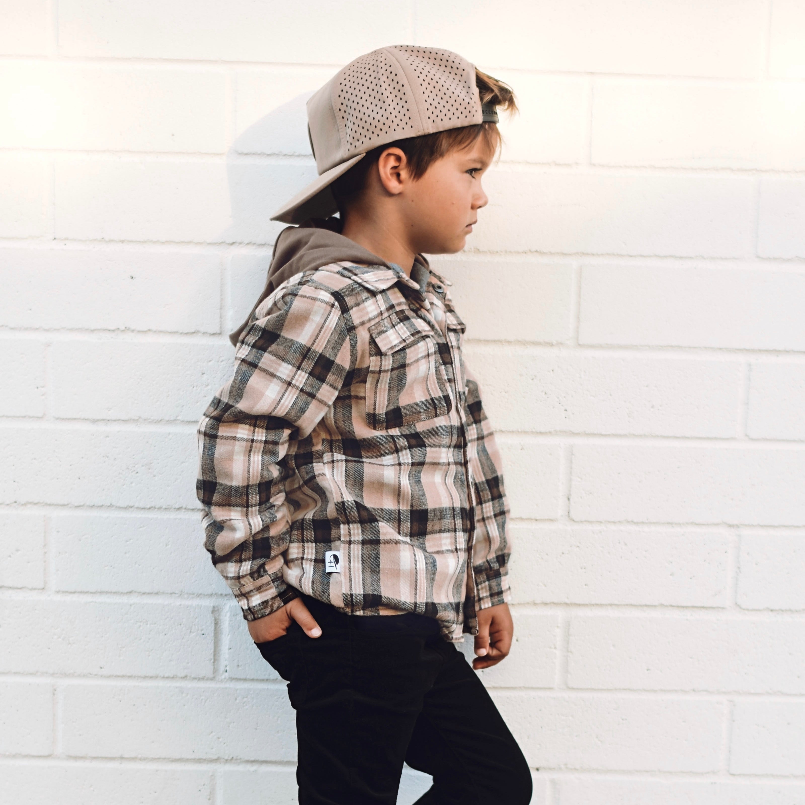 Hooded Double Lined Flannel