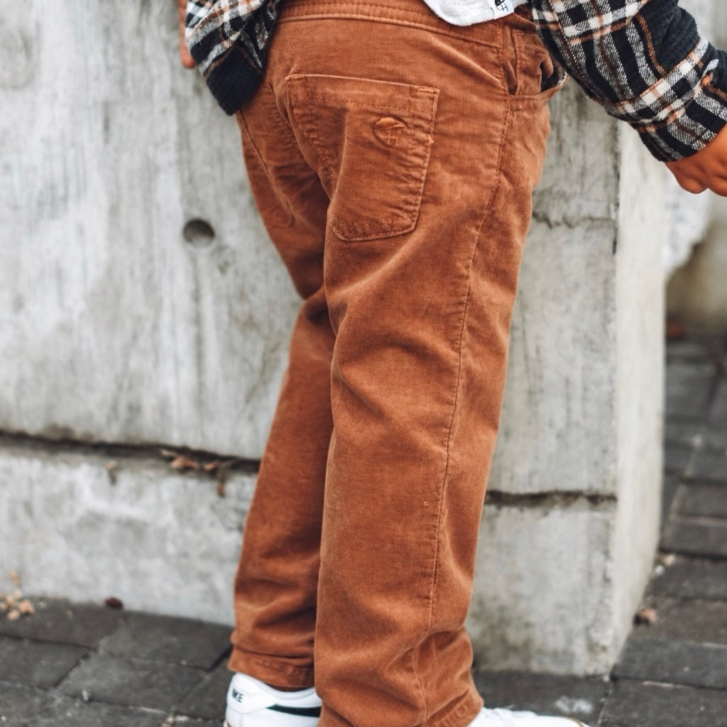 Straight Corduroy Pants