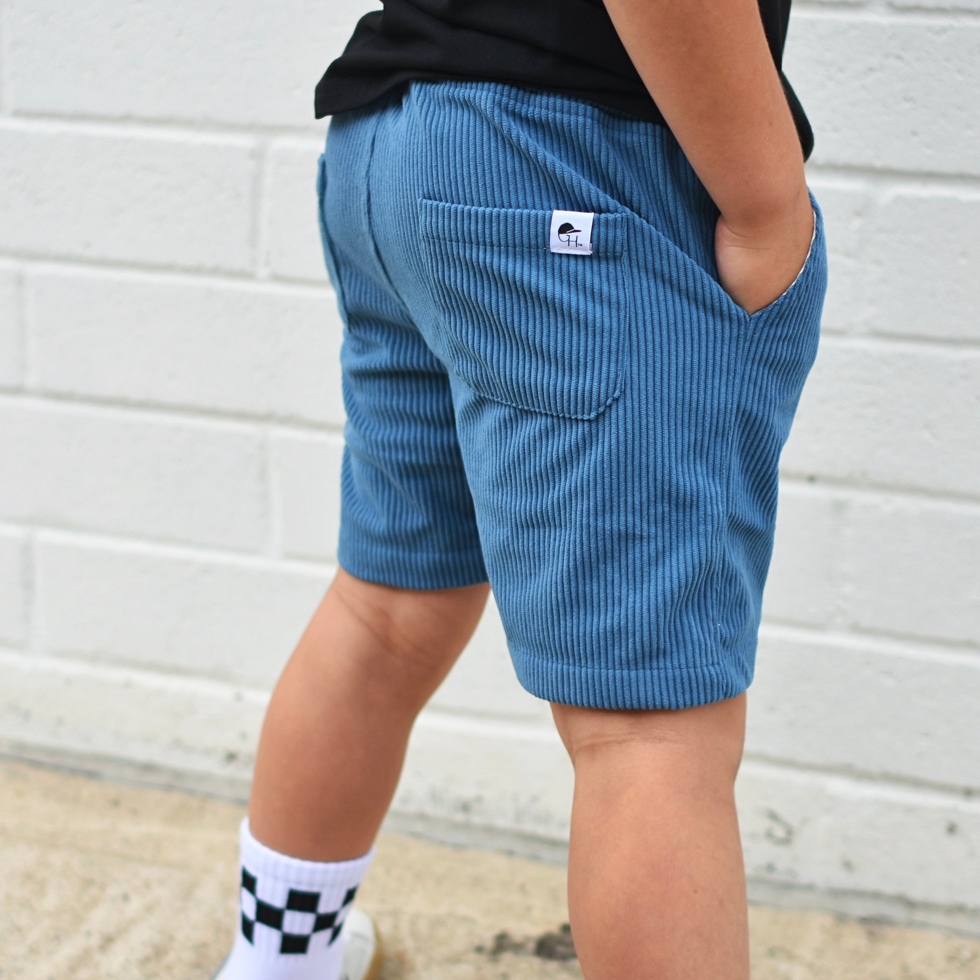 Relaxed Corduroy Short