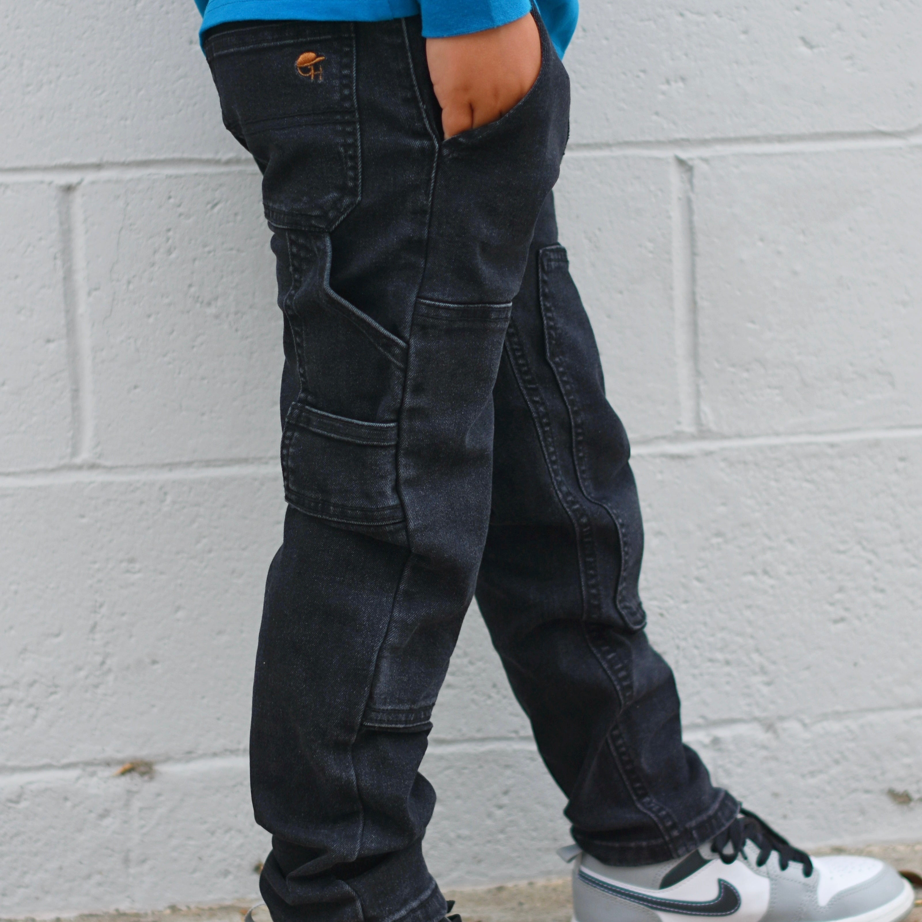 Black Carpenter Denim Jeans