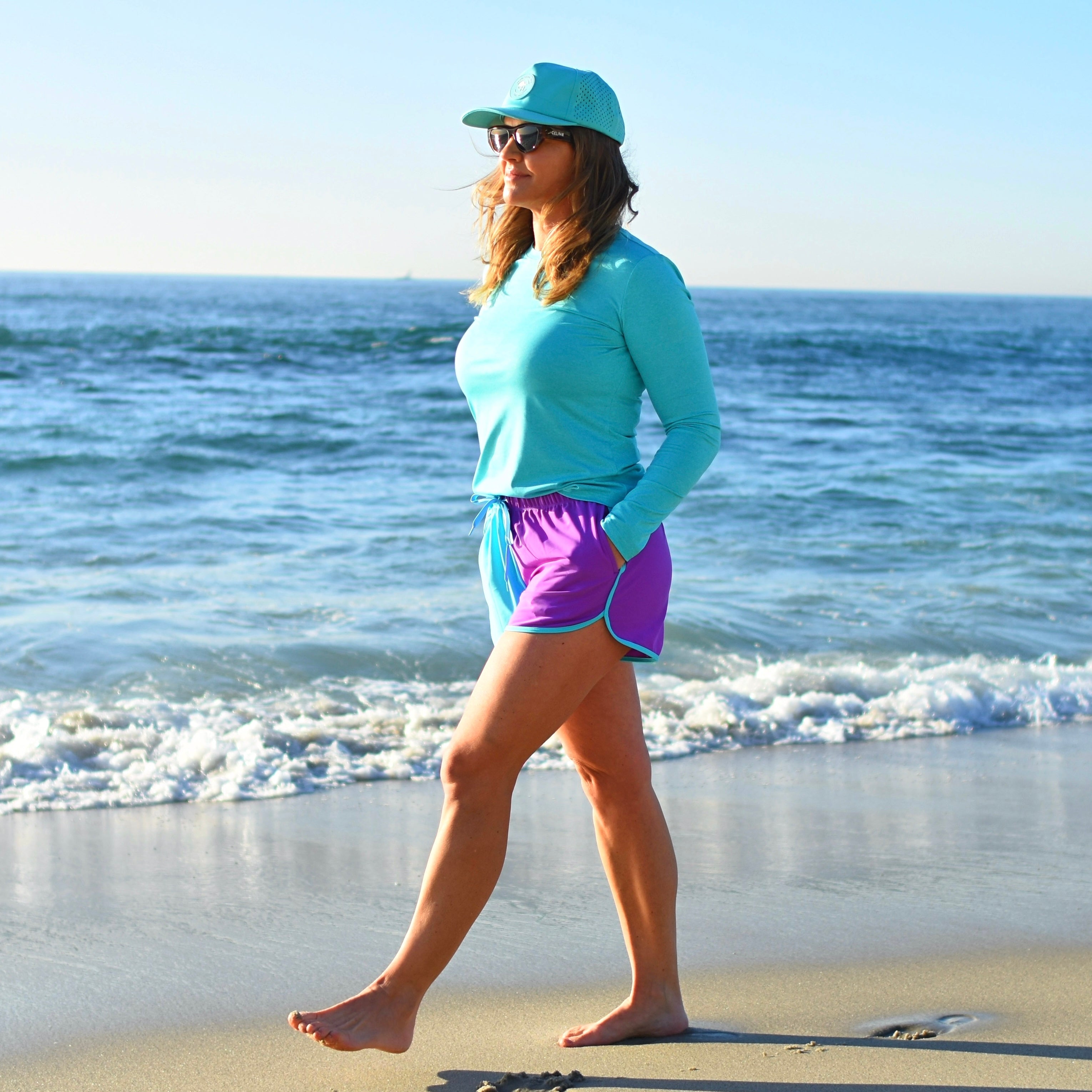 Women’s Neon Spotfast™ Sun Protection LS Shirt
