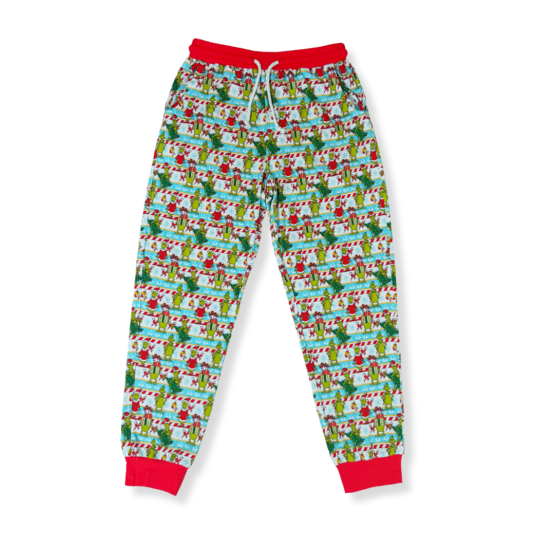 Grinch Adult Bamboo Pajamas