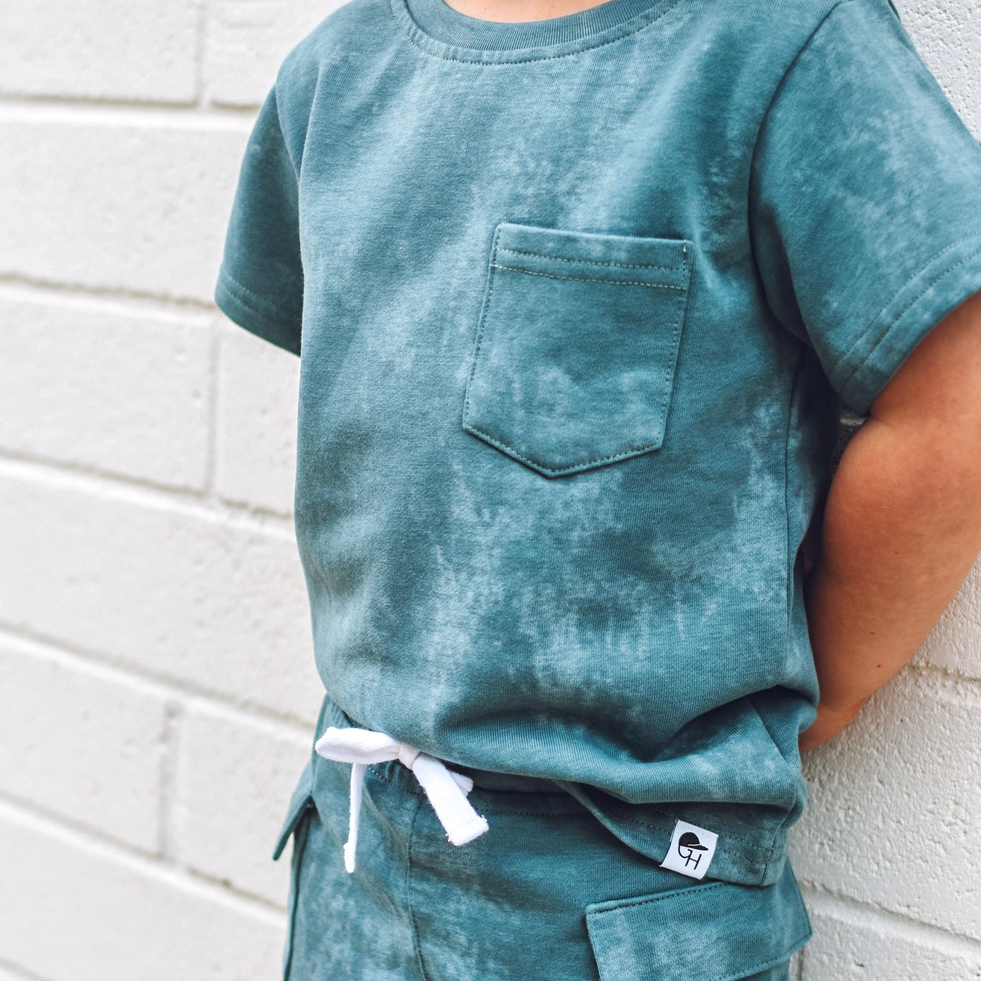 Acid Wash Pocket Tee