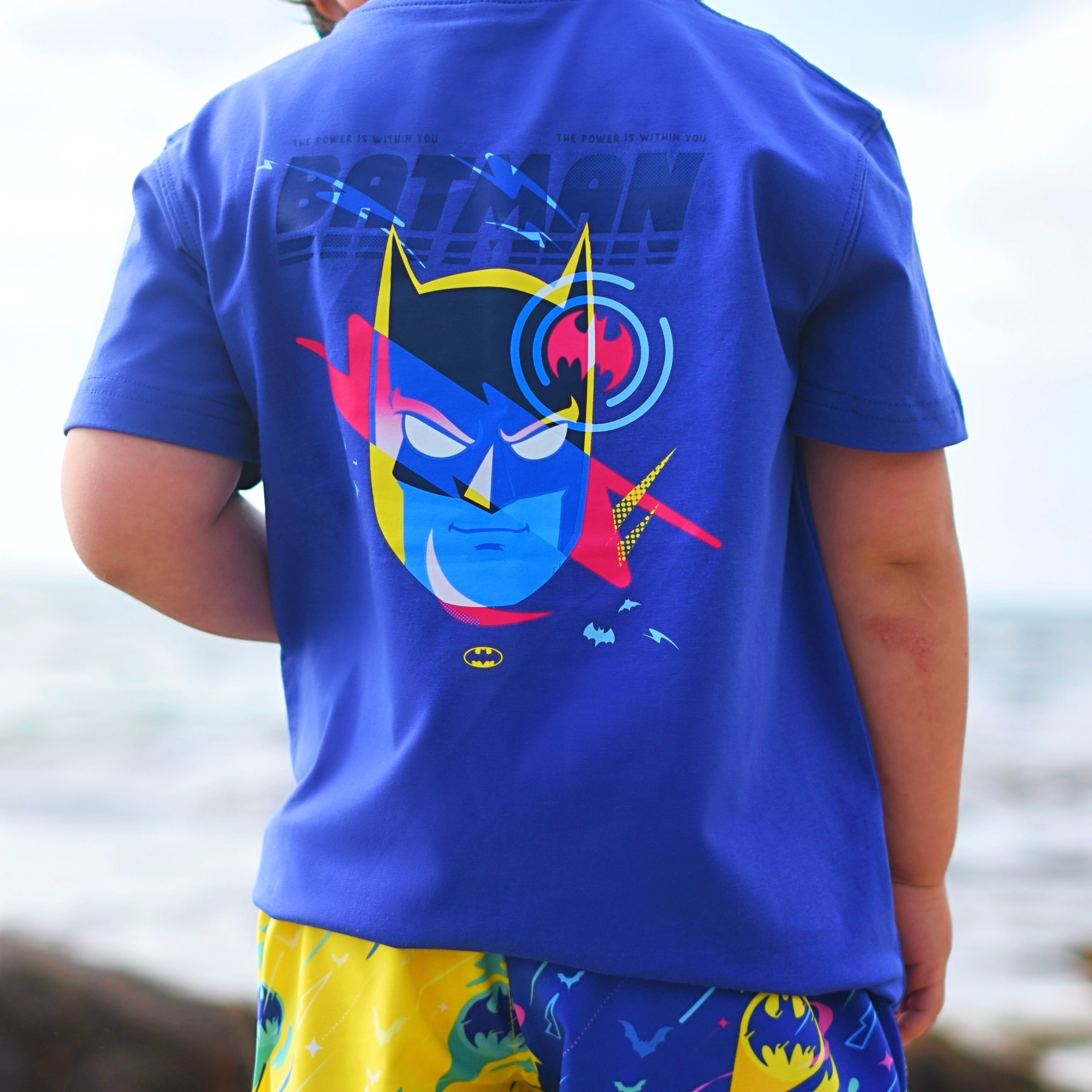 Neon Batman Cotton Tee