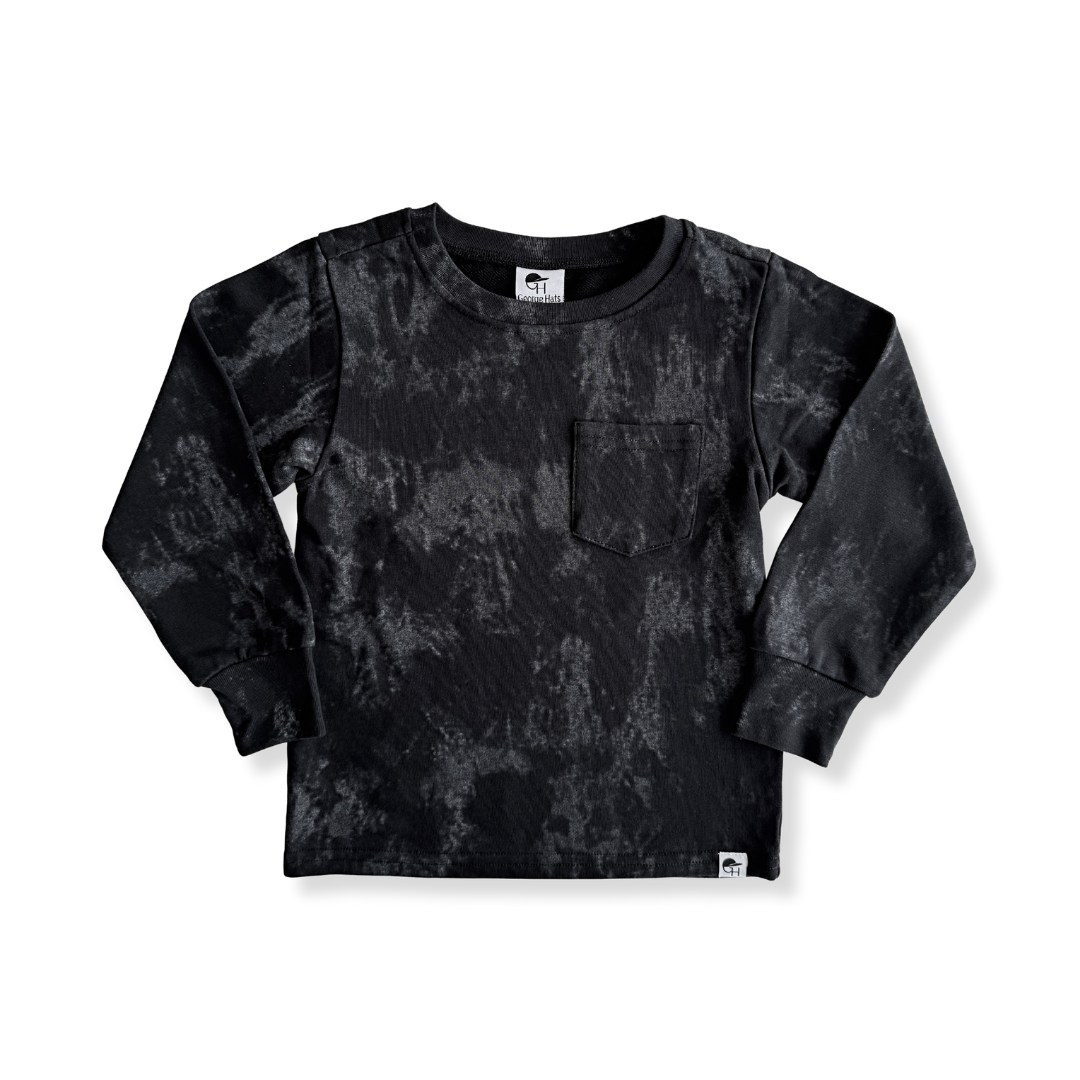 Acid Wash Long Sleeve Tee