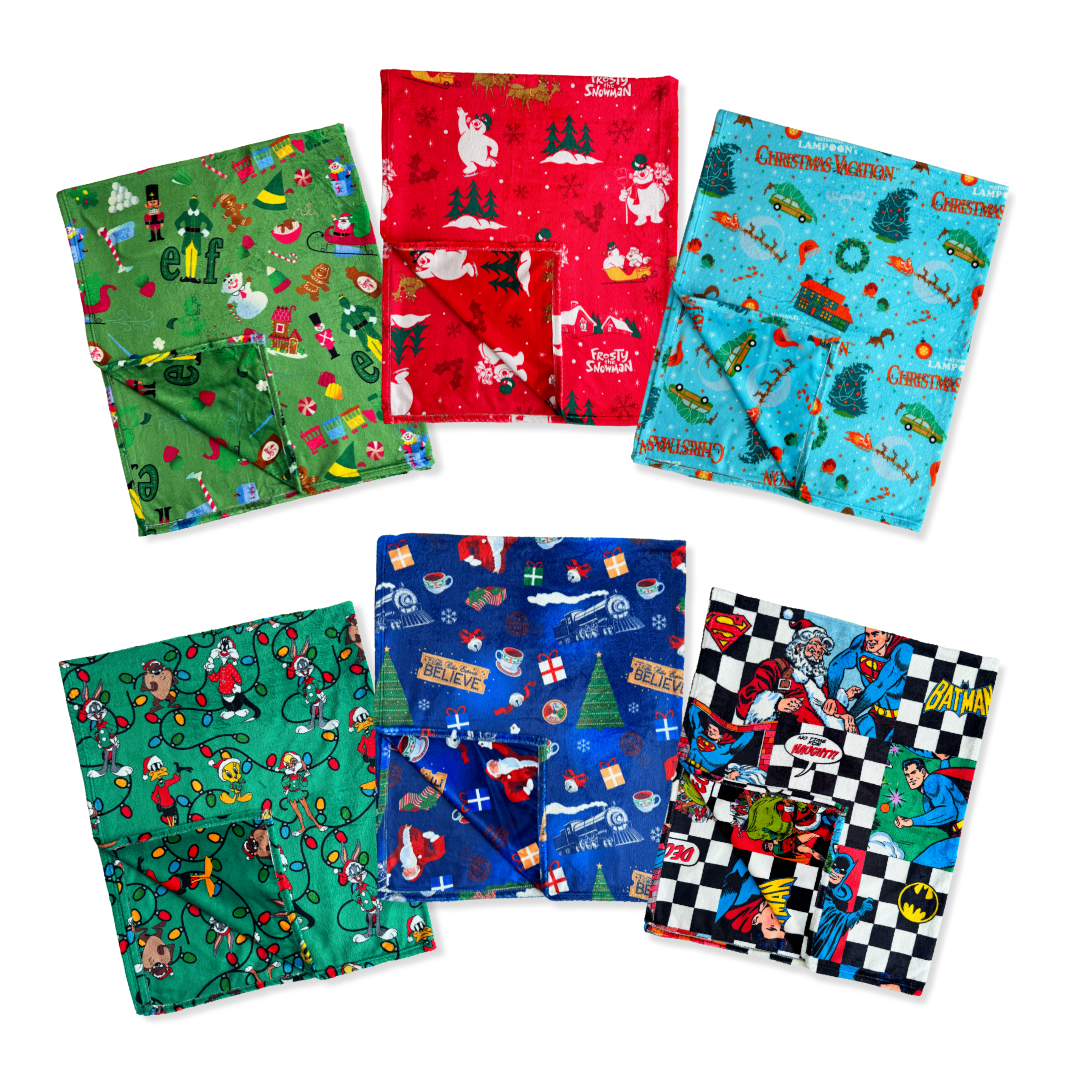 Warner Bros Holiday Blanket