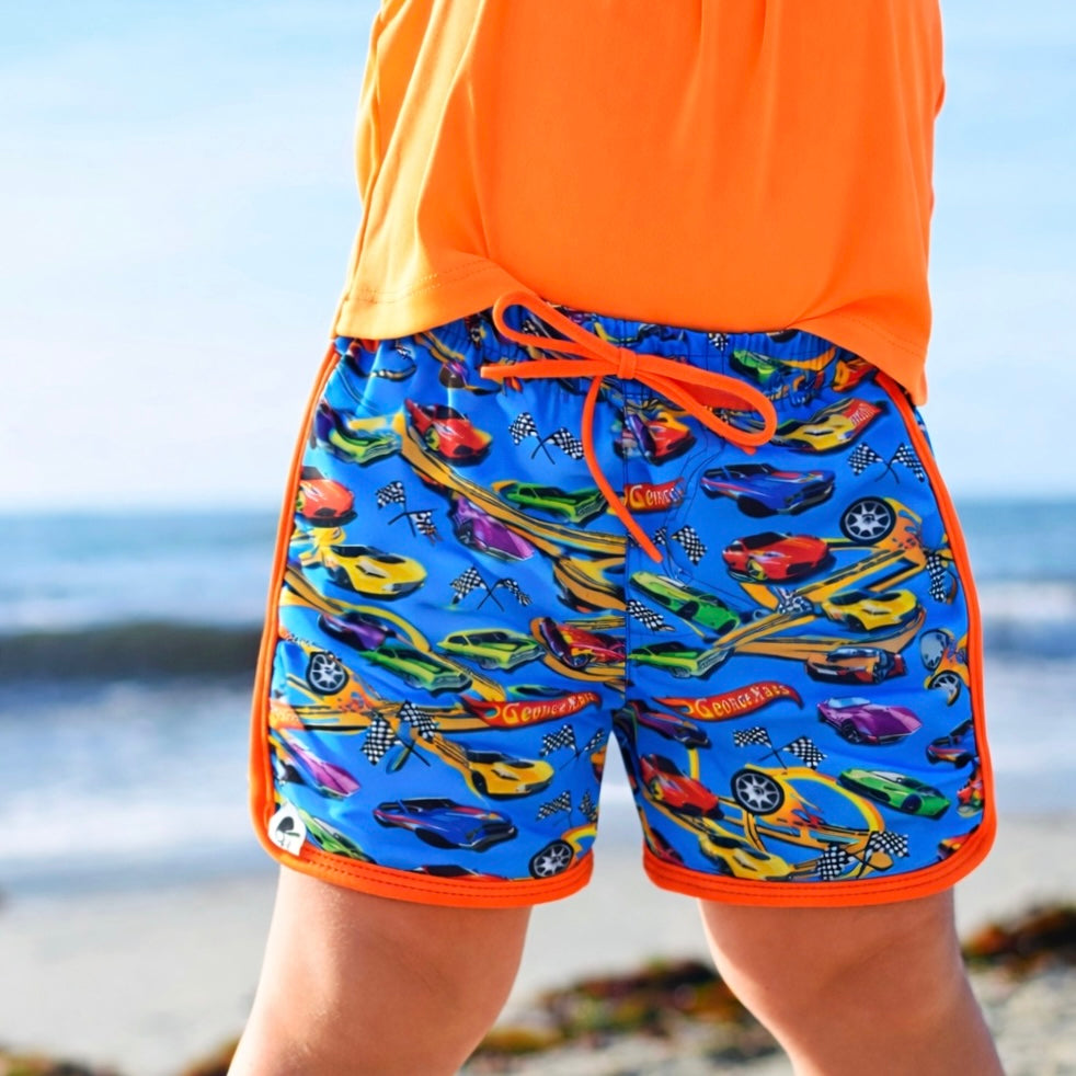 Wheels Track Swim Shorts