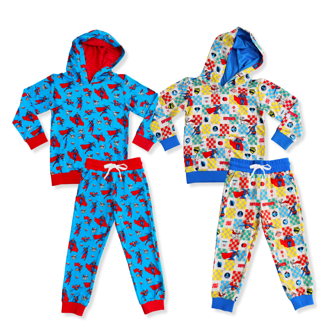 Superman Bamboo Hoodie Jogger