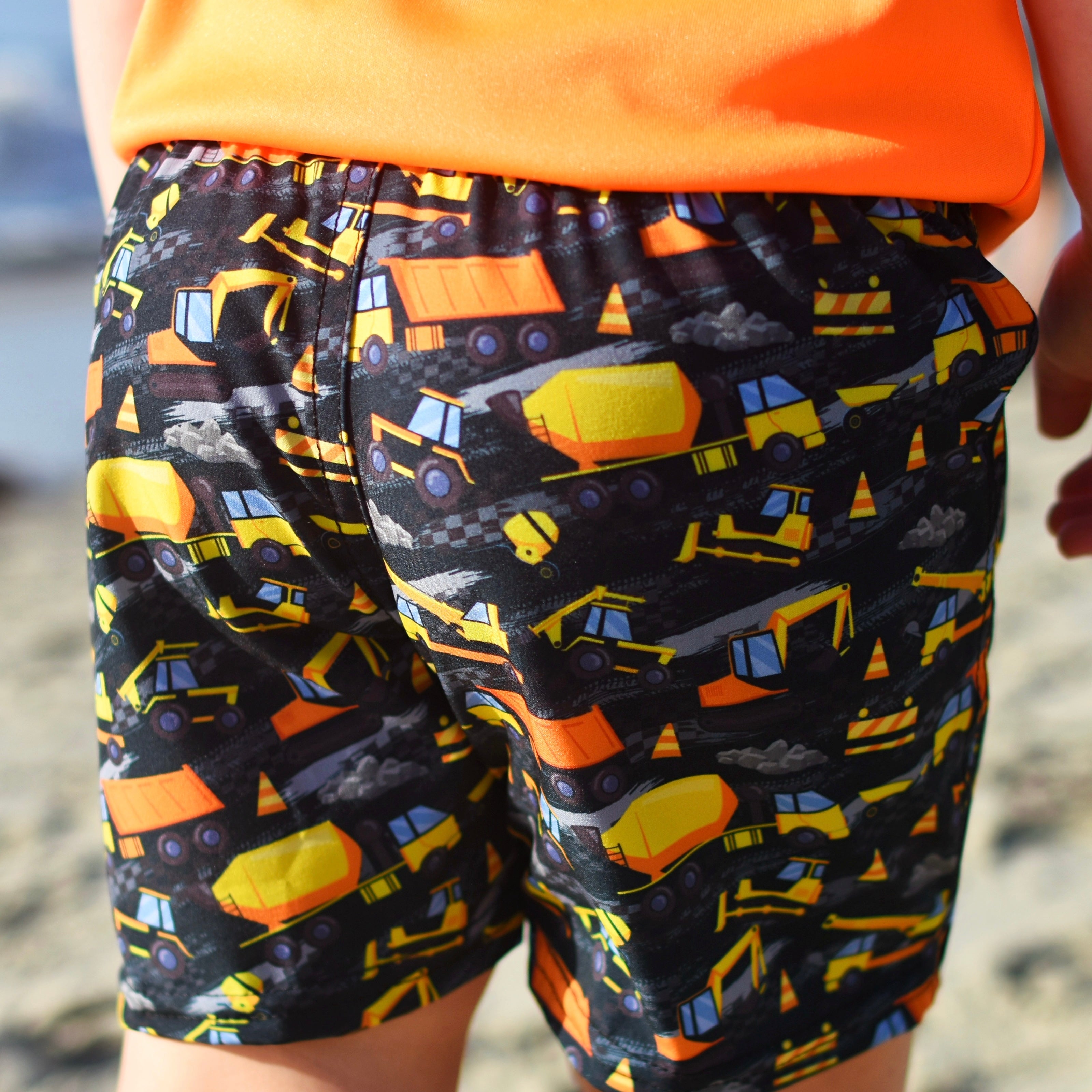 Construction Hybrid Swim Shorts