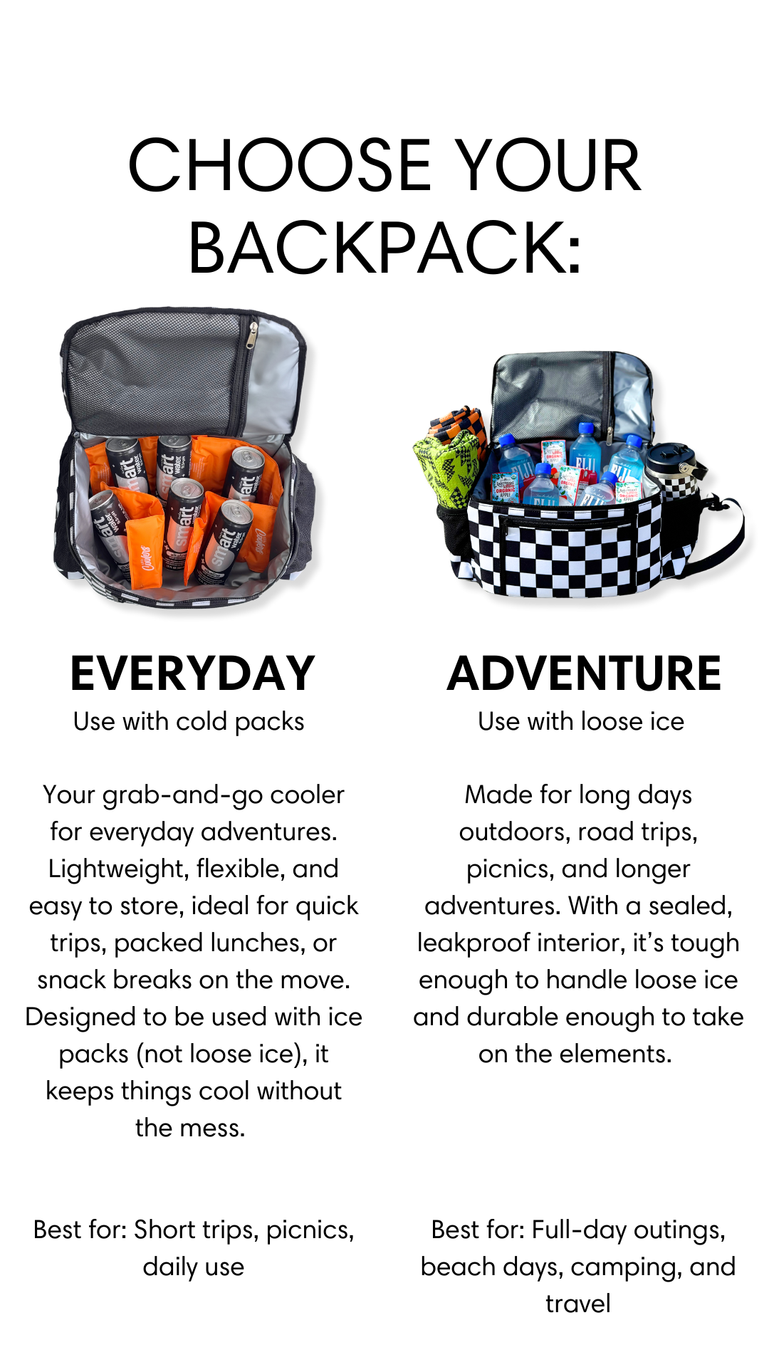 Check Cooler Backpack